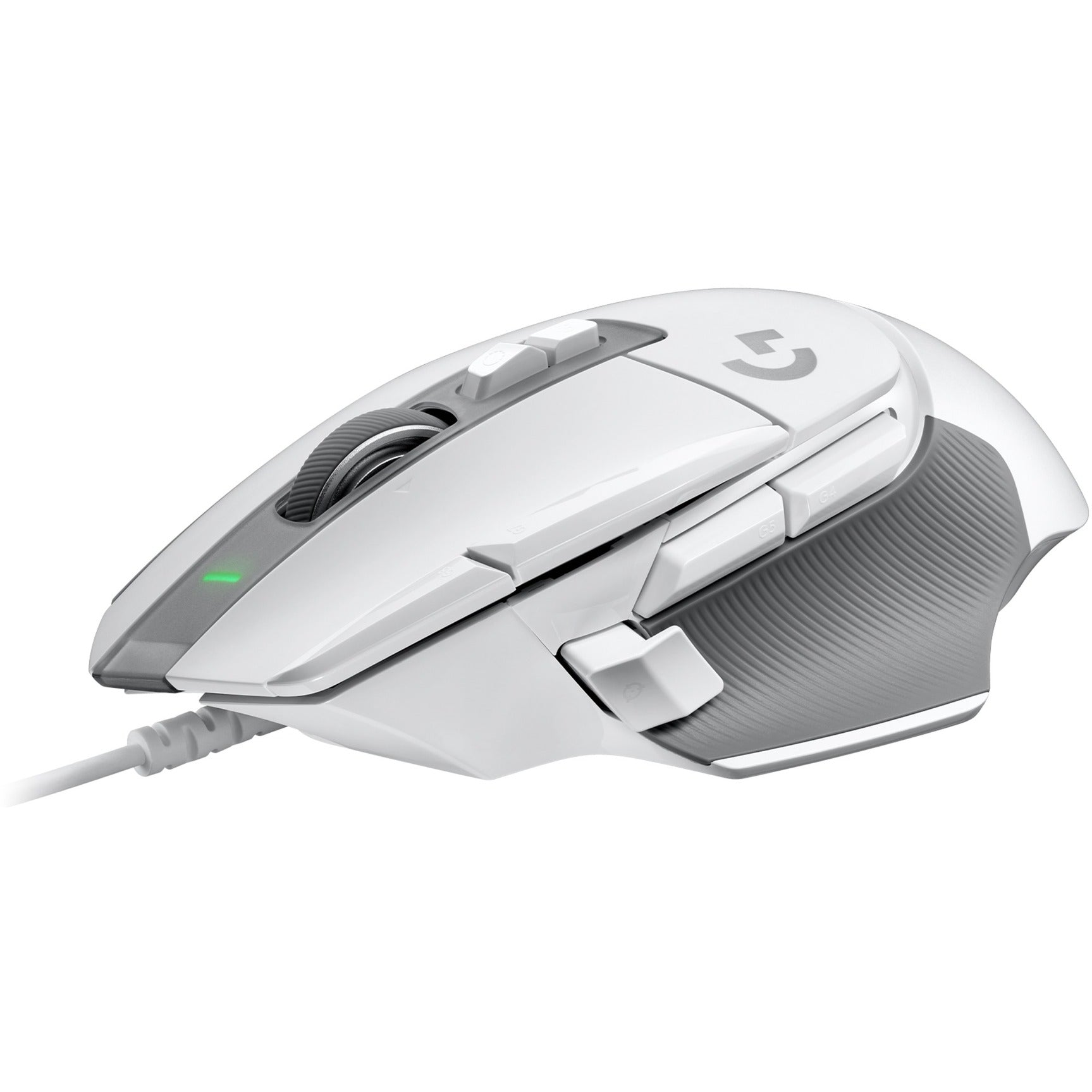 Logitech g502 x gaming mouse (wit, 100 - 25.600 dpi)