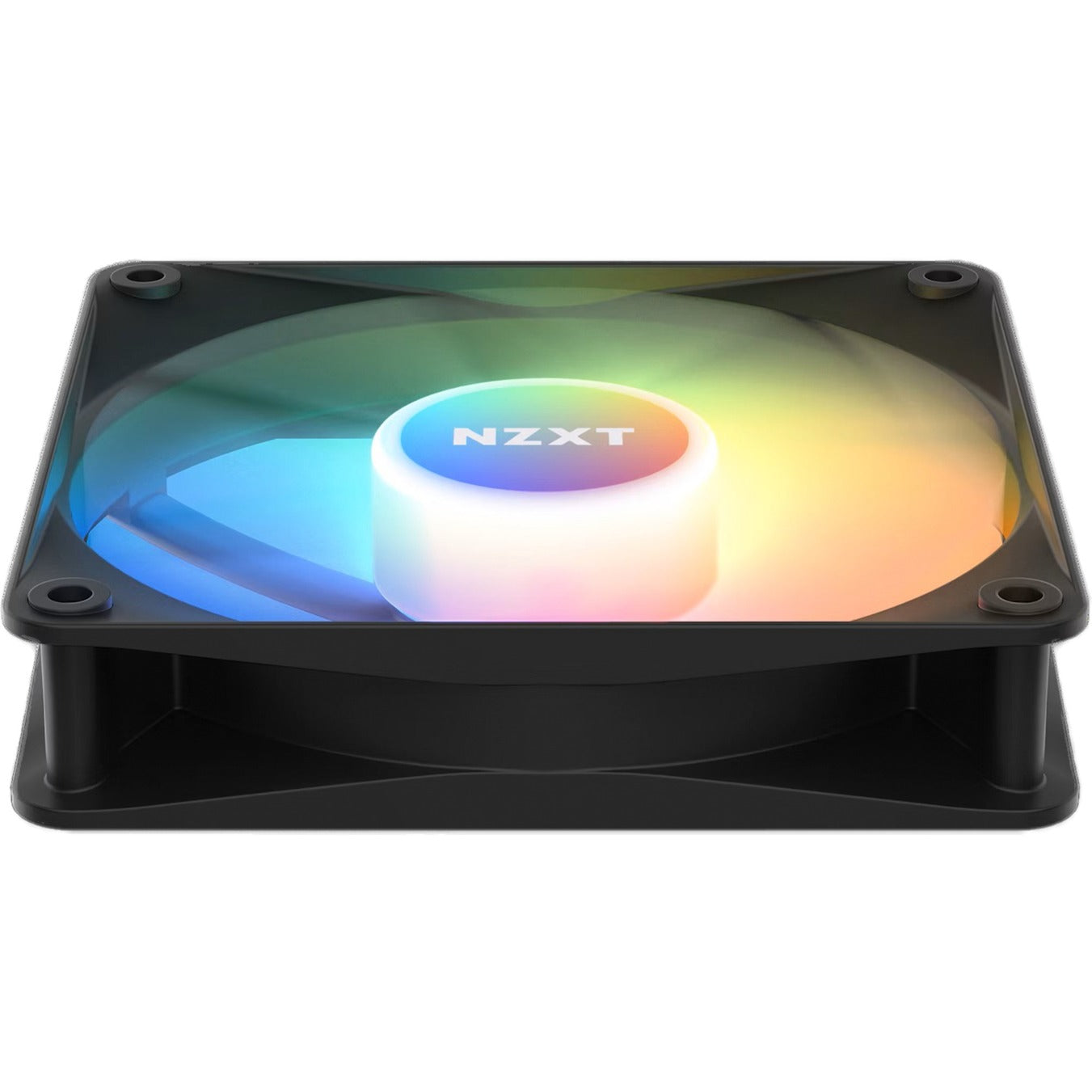 Nzxt f120 rgb core case fan (zwart, 120 x 120 x 26 mm, pwm, zonder controller)