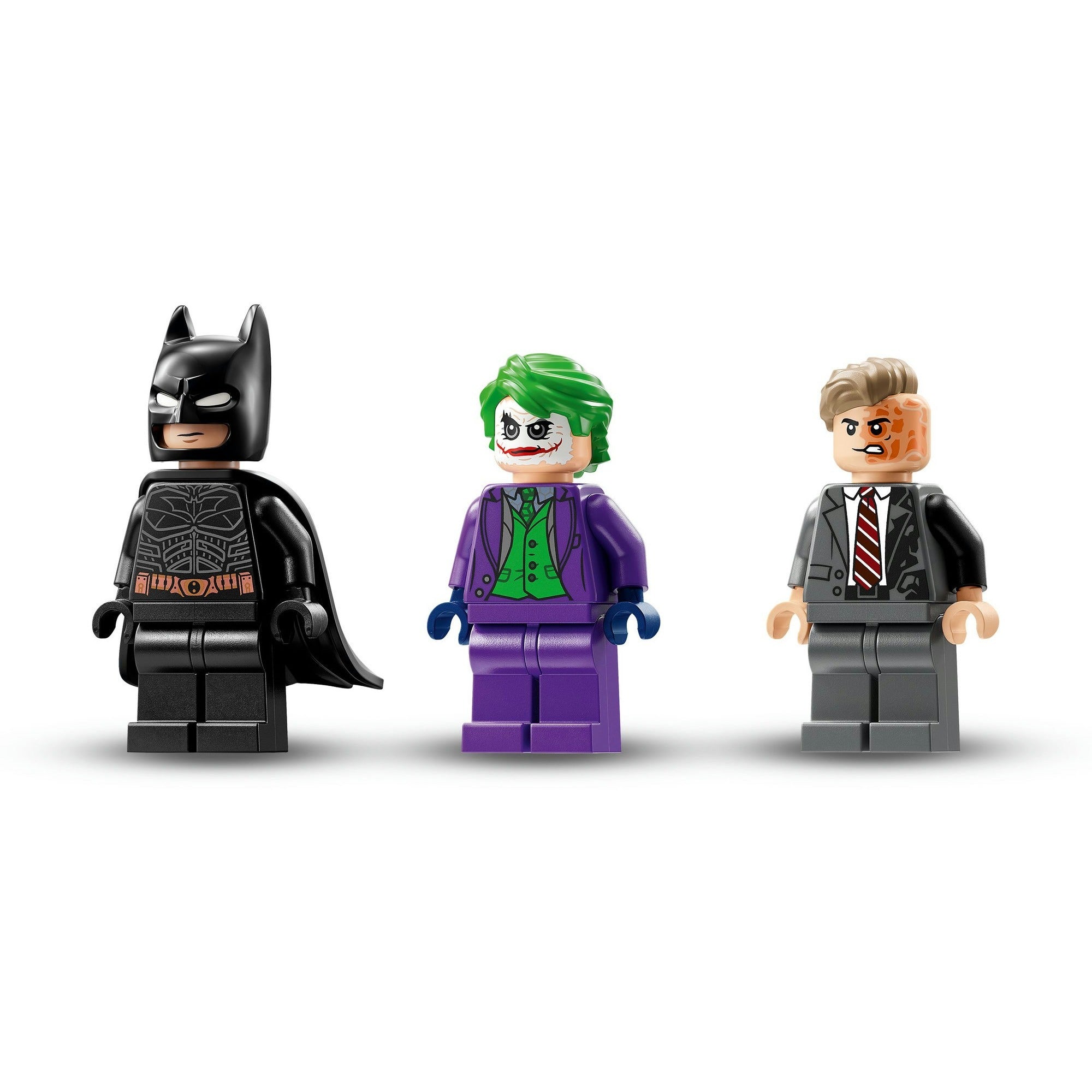 Lego dc 76303 batman tumbler vs. two-face en de joker
