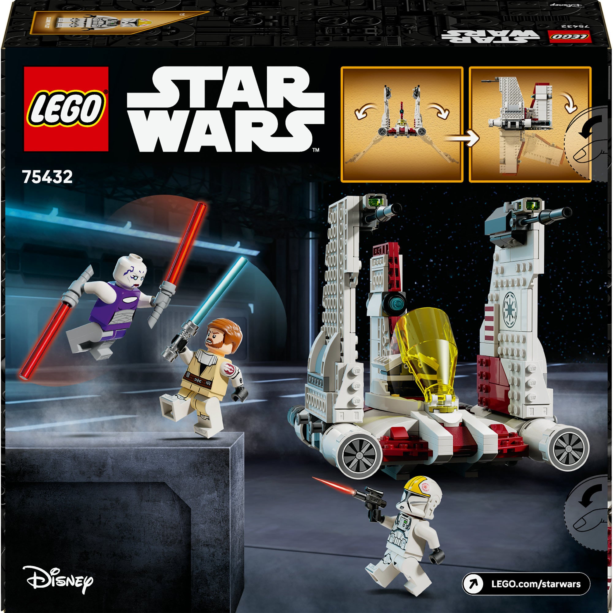 Lego ® star wars: the clone wars™ v-19 torrent starfighter - 75432