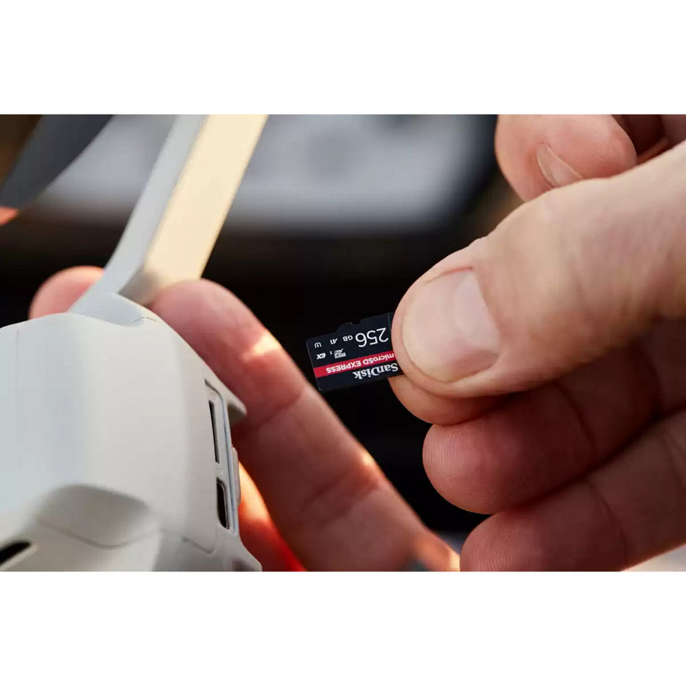 Sandisk microsd express 128 gb geheugenkaart (zwart, class 3 (u3))