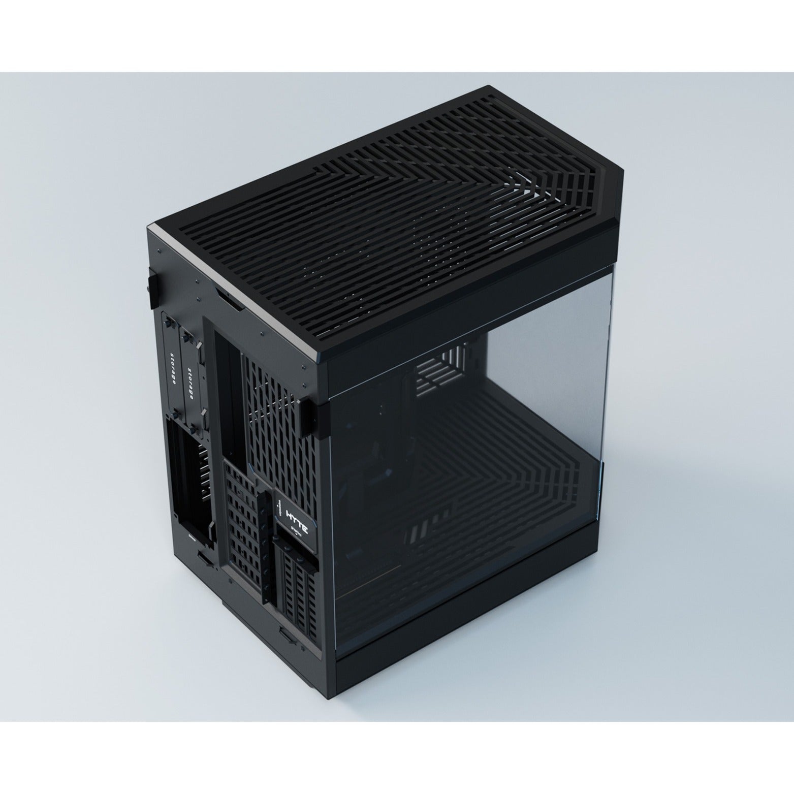 Hyte y60 midi tower behuizing (zwart | 3x usb-a | tempered glass)