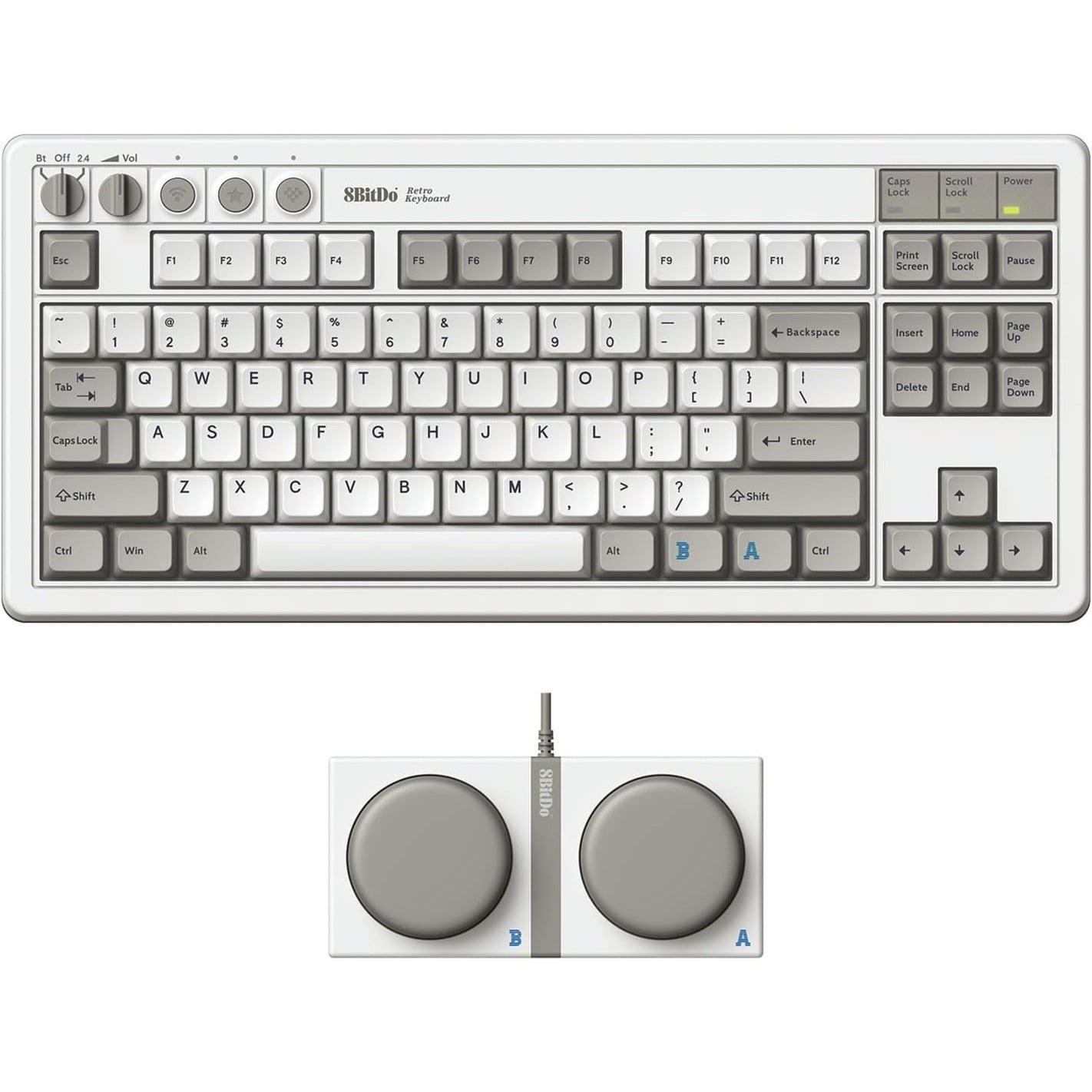 8BitDo Retro Mechanisch Toetsenbord M Editie