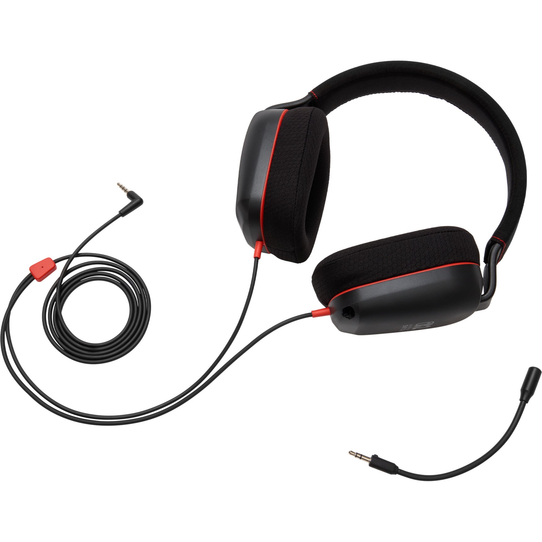 Powera bedrade stereoheadset voor nintendo switch 2 over-ear gaming headset (zwart rood, nintendo switch 2, nintendo switch – oled model, nintendo switch, nintendo switch lite)