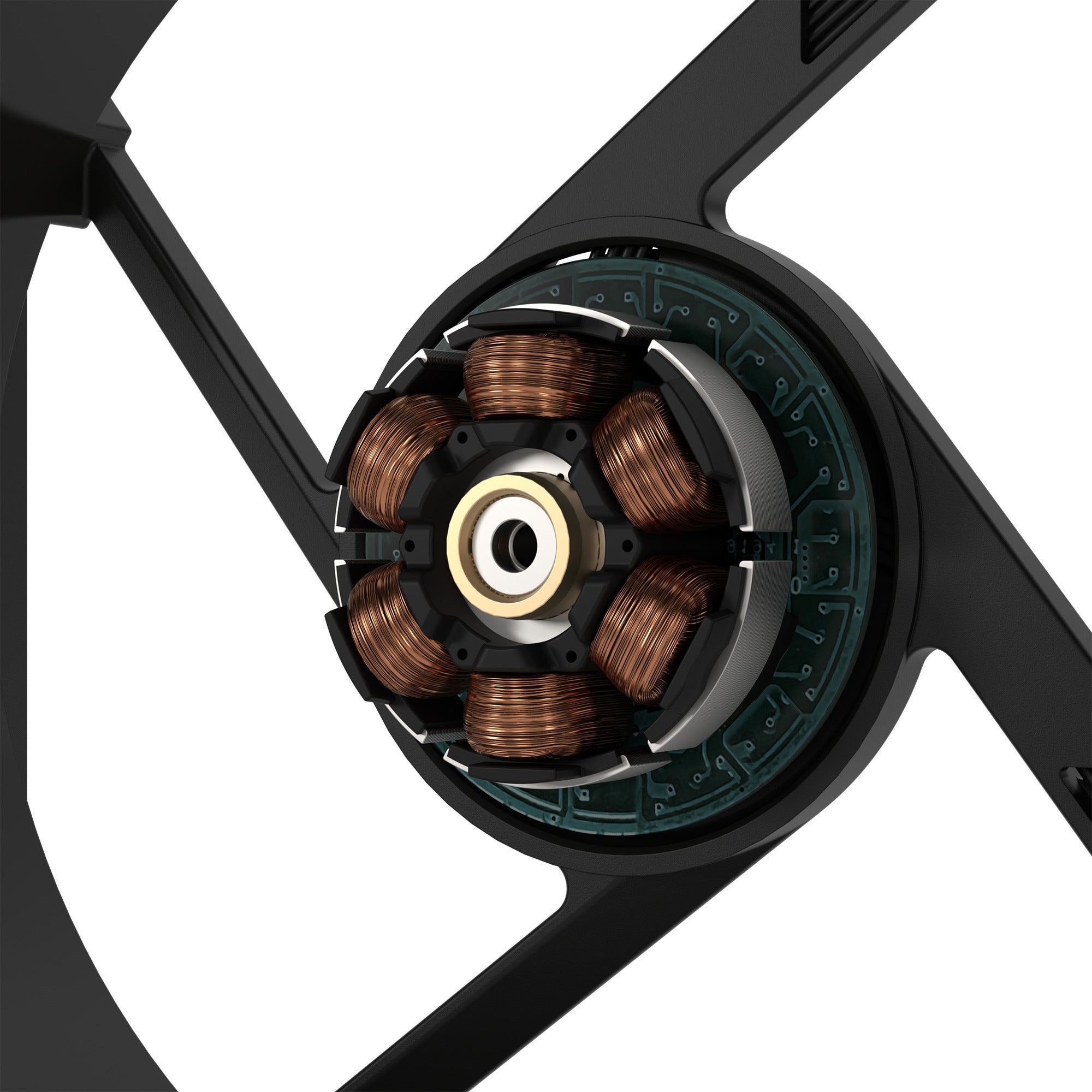 Asus proart pf120 fan - triple pack case fans (zwart, 3 stuks, 120 x 120 x 28 mm, 3 stuks)