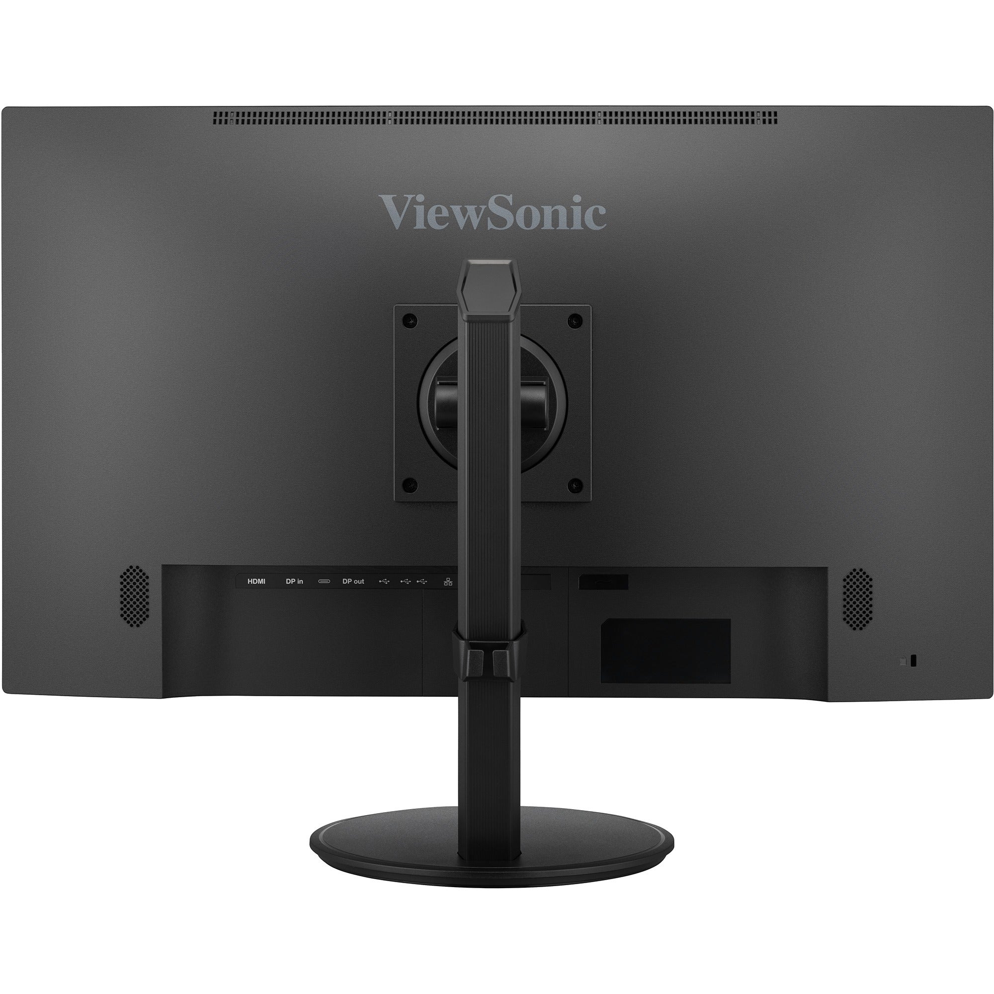 Viewsonic vg2709u-2k dockingmonitor met dubbele luidsprekers en daisy chain 27 (zwart (mat), 1x hdmi, 1x displayport, 1x displayport uit, usb-c, usb-a ,100hz)