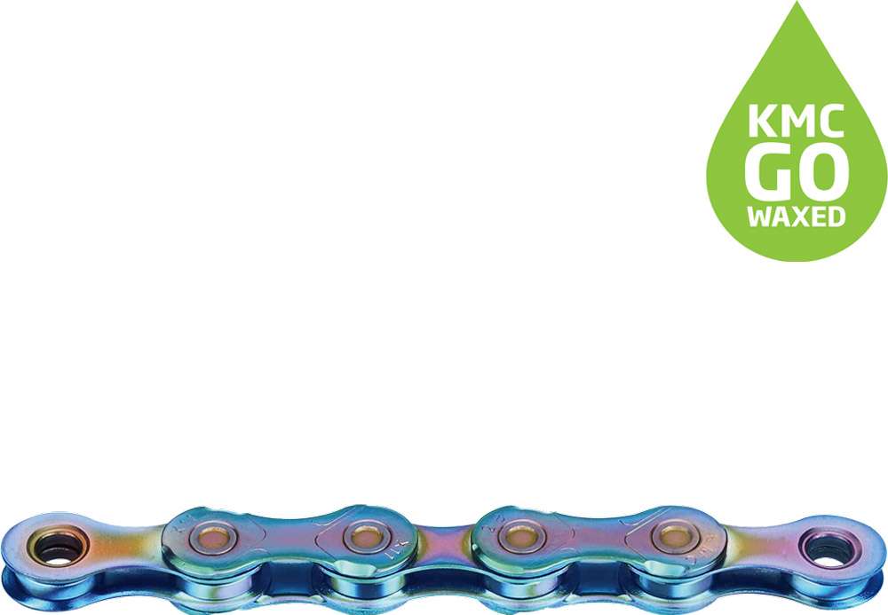 Kmc x11 aurora waxed 118 links 11-speed chain