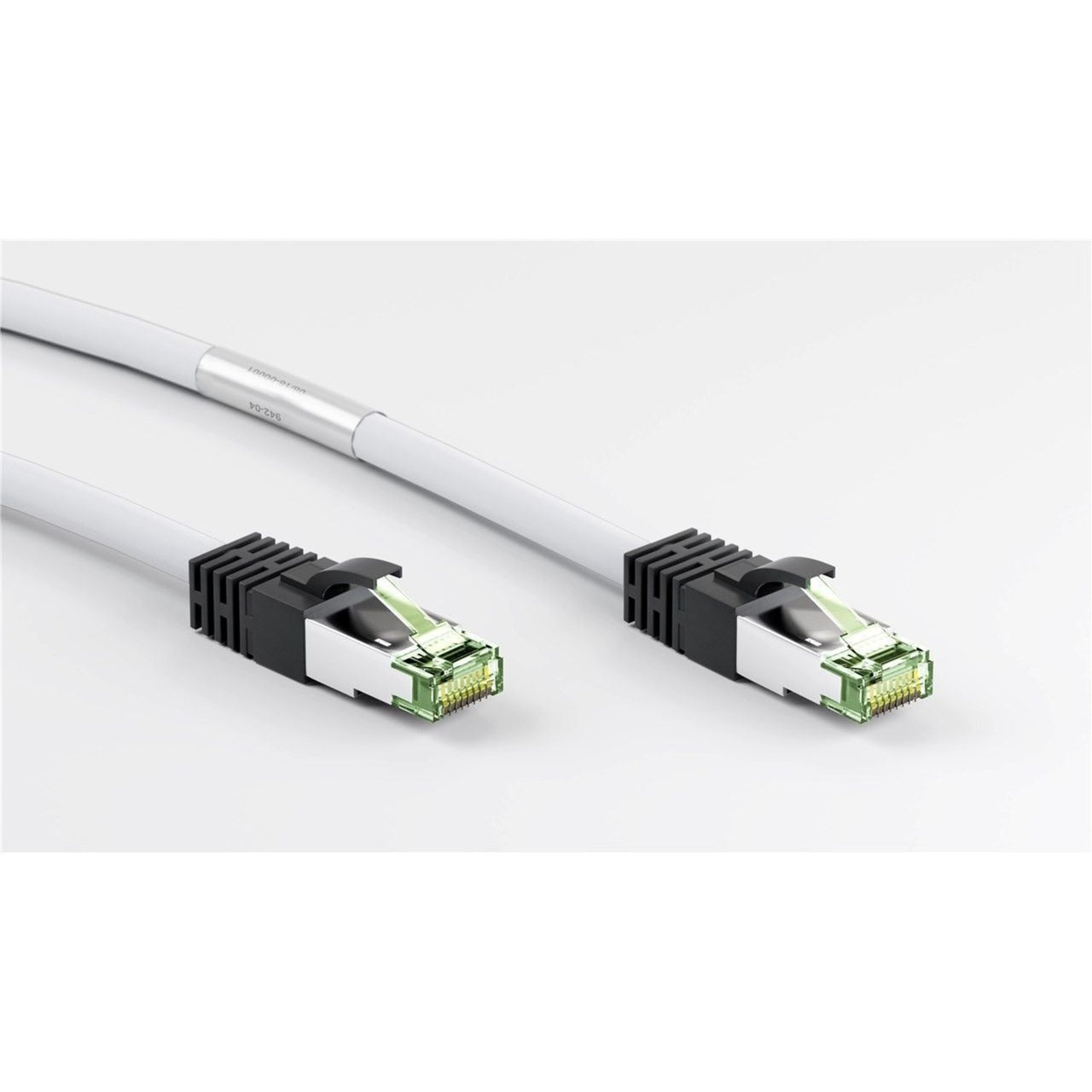 Goobay cat.8.1 netwerkkabel (wit, 2 meter, s ftp (pimf), rj-45)
