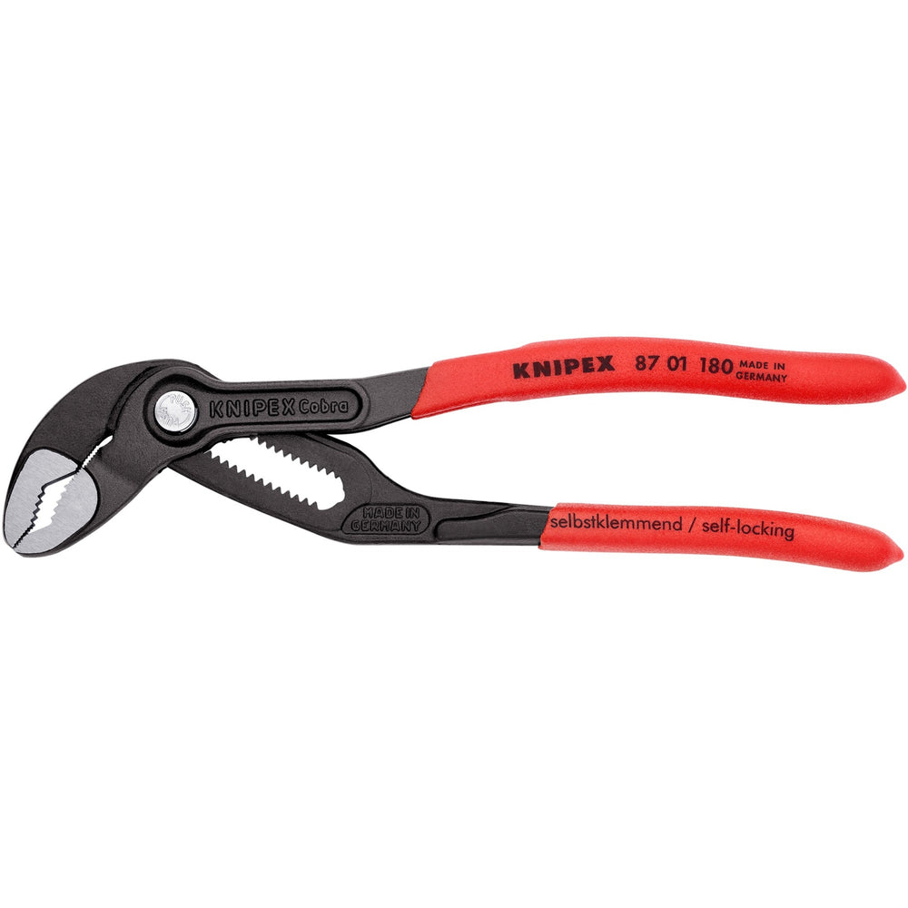 Knipex cobra waterpomptang 8701180 zweedse- waterpomp-tang (rood, 180 mm)