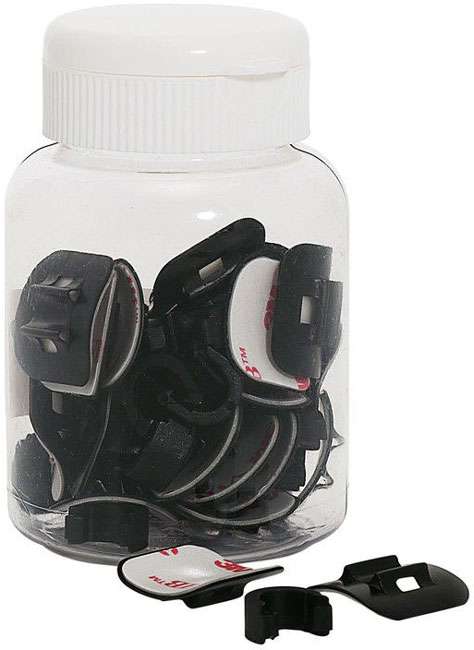 Xlc brake hose supporter br-x08 bottle of 30 pieces