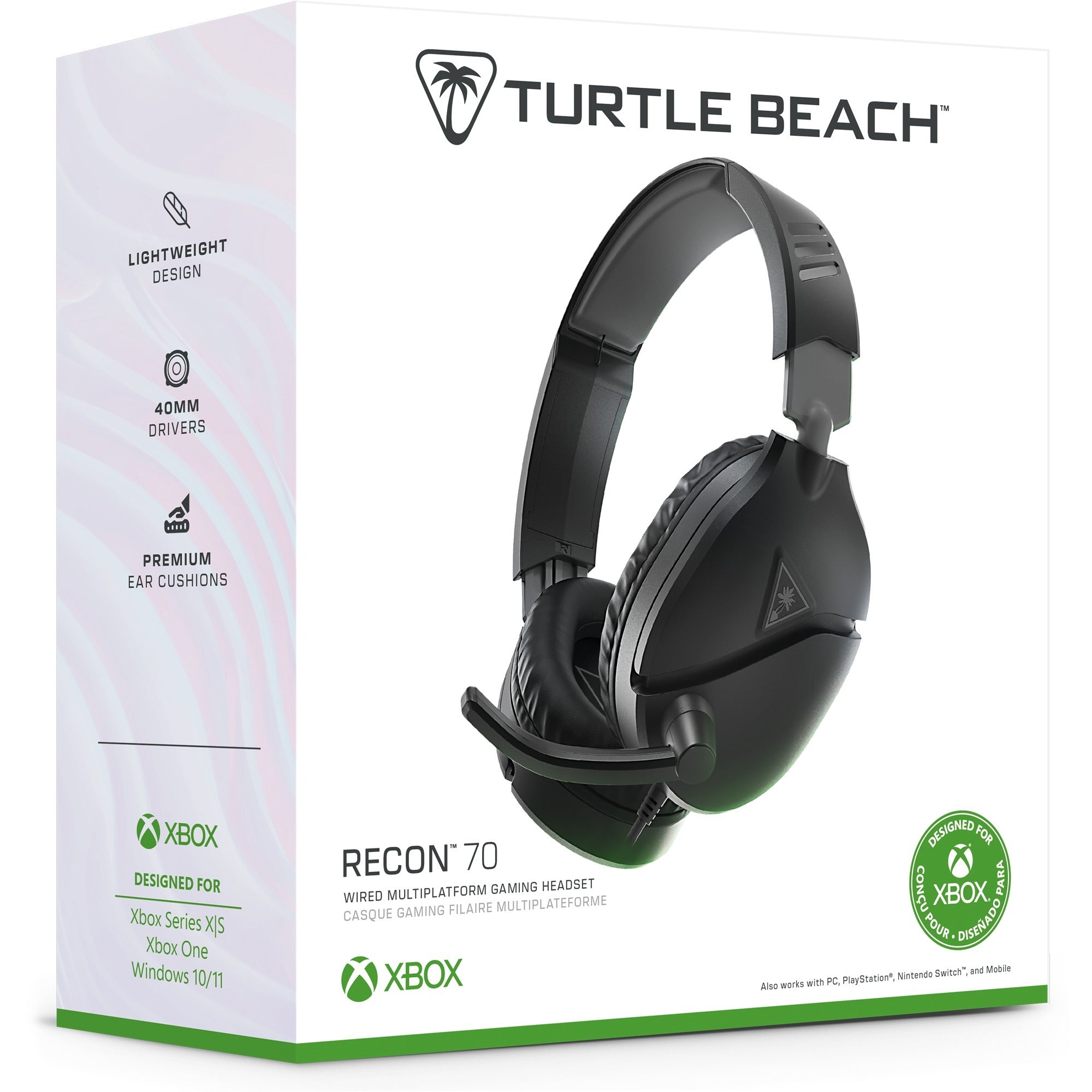 Turtle Beach Turtle Beach Ear Recon 70X Zwart (2024)