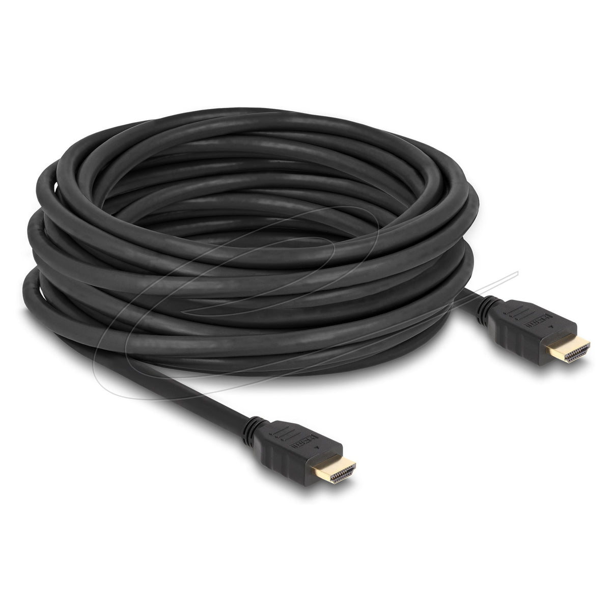 Delock high speed hdmi cable 48 gbps 8k 60 hz, 10 meter kabel (zwart)