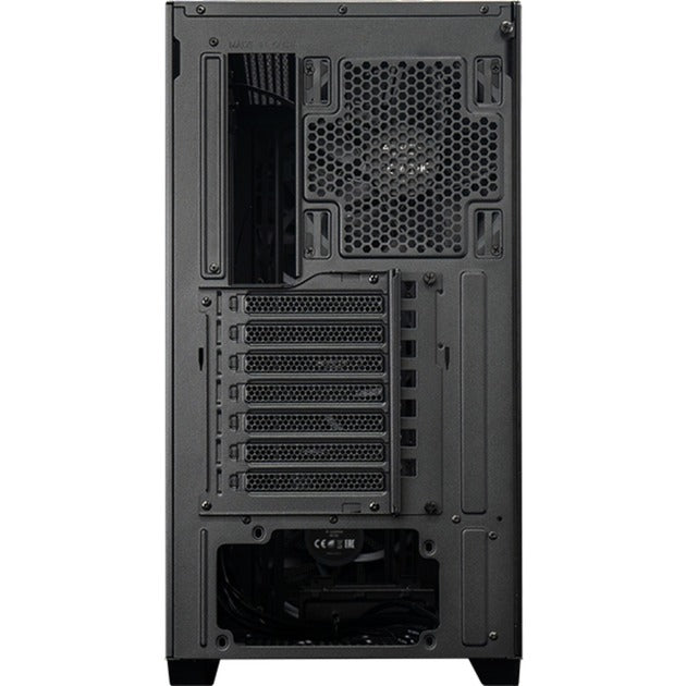 Chieftec night hunter midi tower behuizing (zwart | 2x usb-a | 1x usb-c | tempered glass)