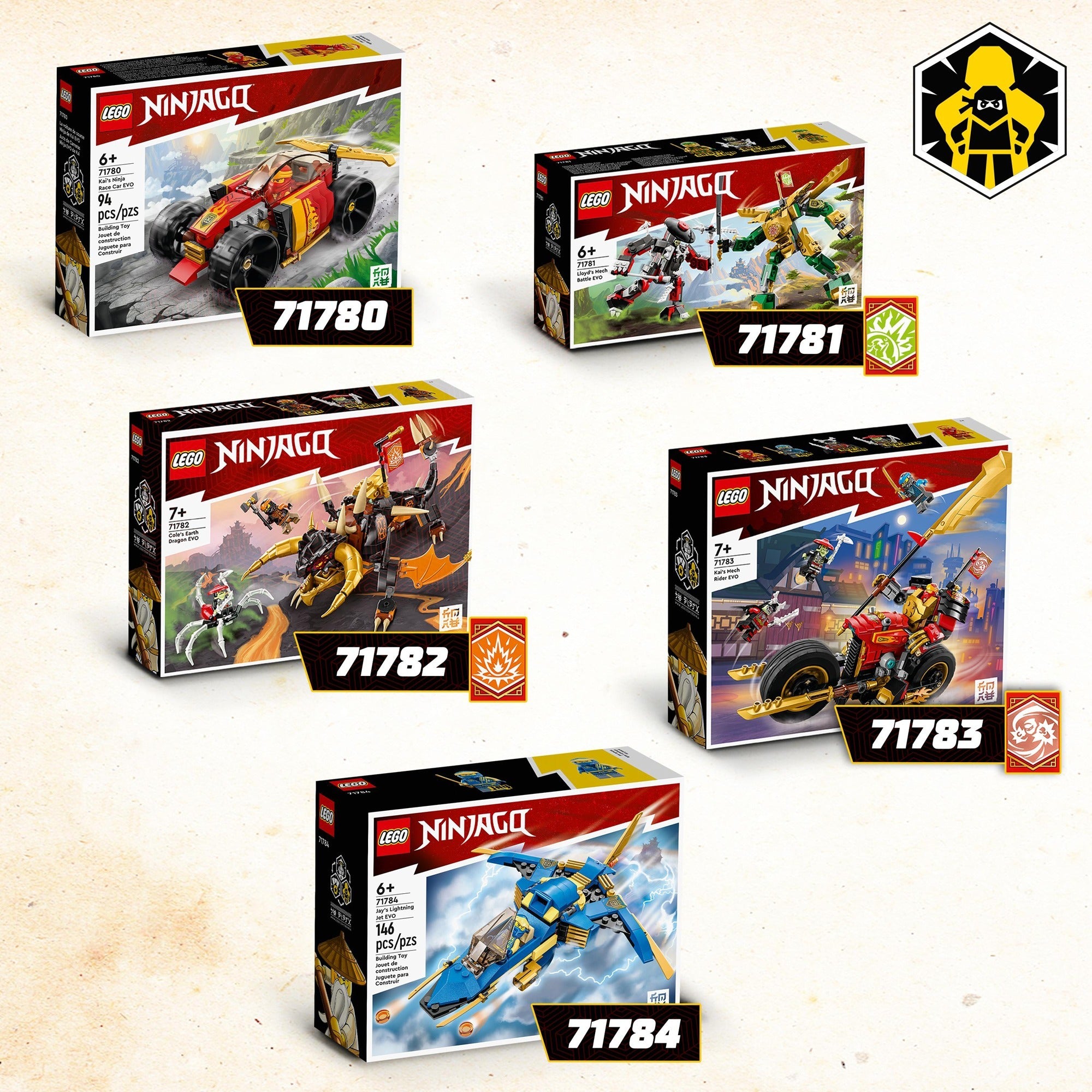 Lego Ninjago Ninja Racewagen Evo-71780