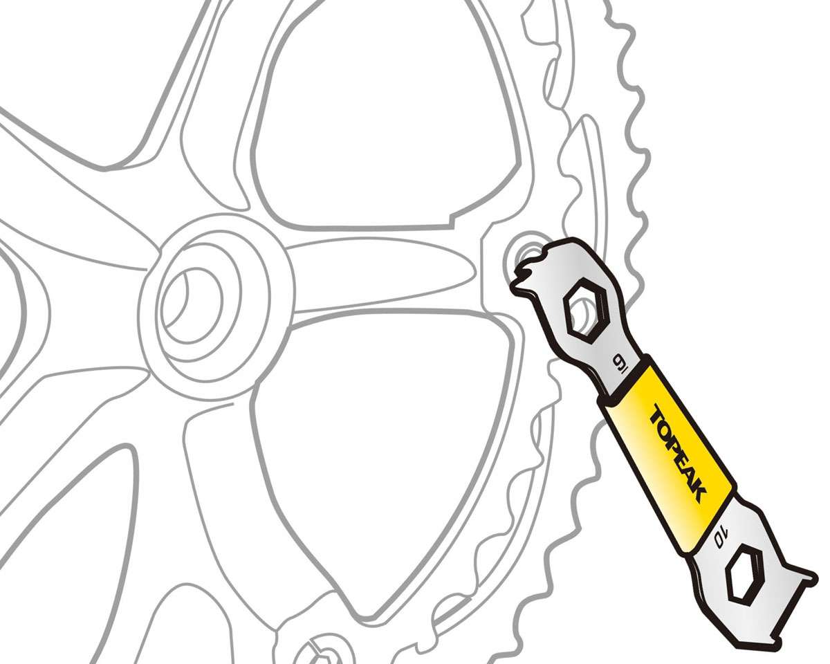 Topeak chainring nut wrench
