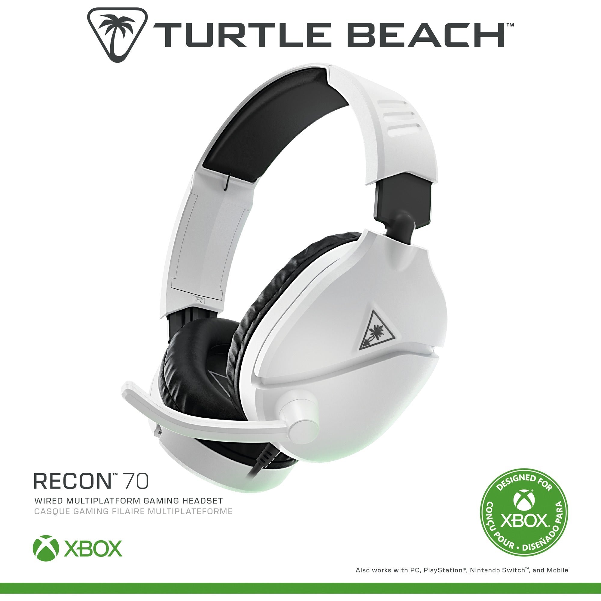 Turtle Beach Turtle Beach Ear Recon 70X Wit (2024)
