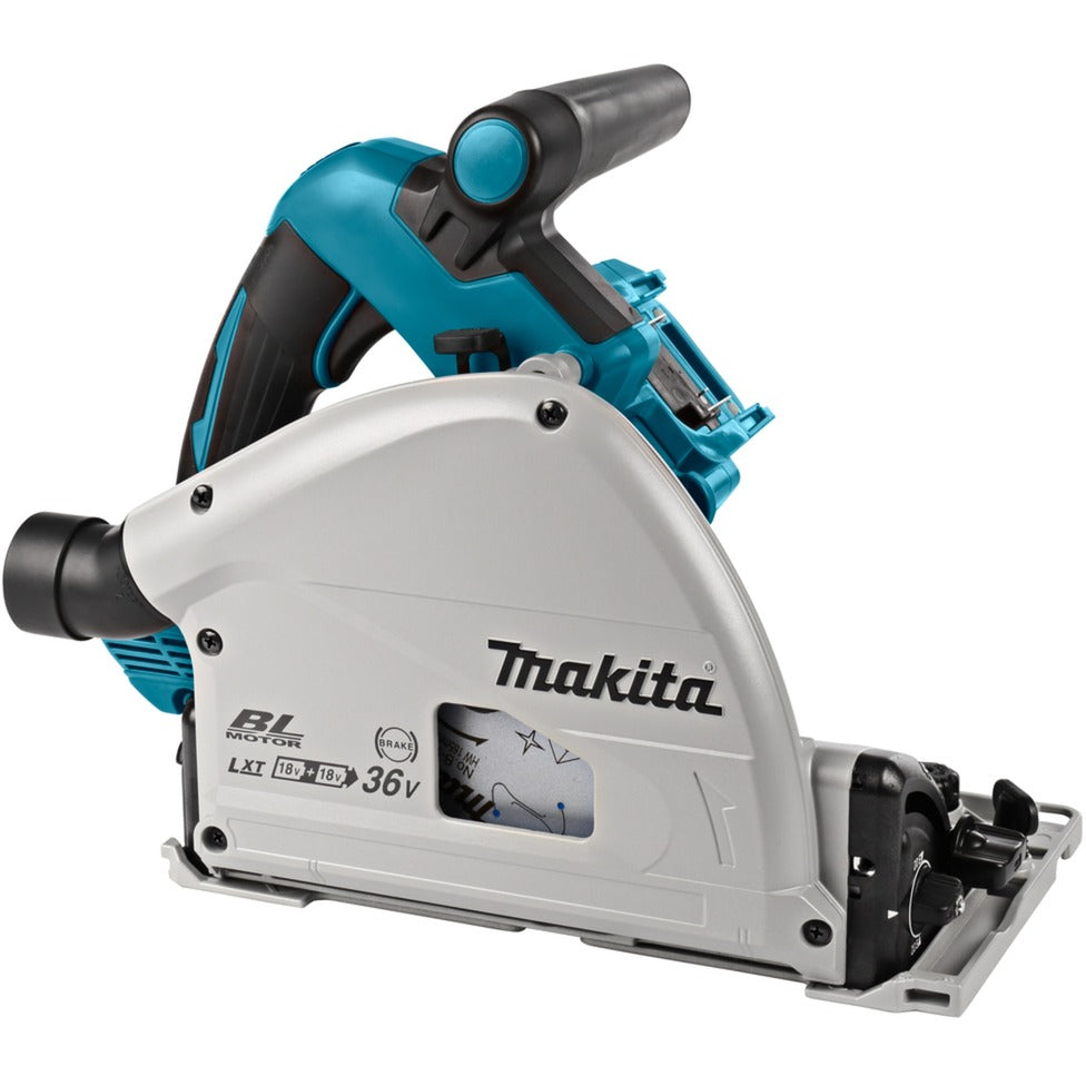 Makita dsp600zj2 accu invalzaag lxt 2x18v met geleiderail en tas | zonder accu's en lader