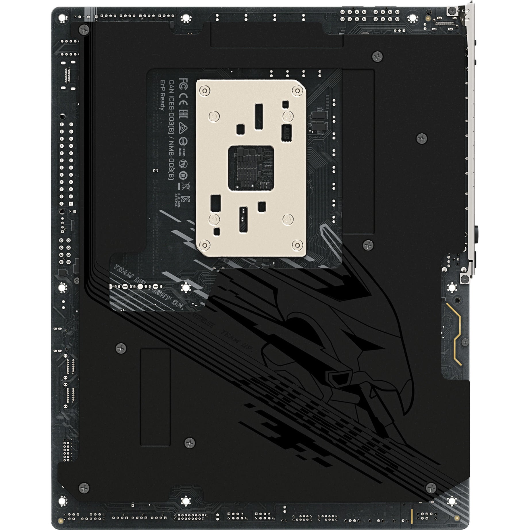 Gigabyte x870e aorus pro x3d socket am5 moederbord (zwart, raid, 5gb-lan, wi-fi 7, bt, sound, atx)