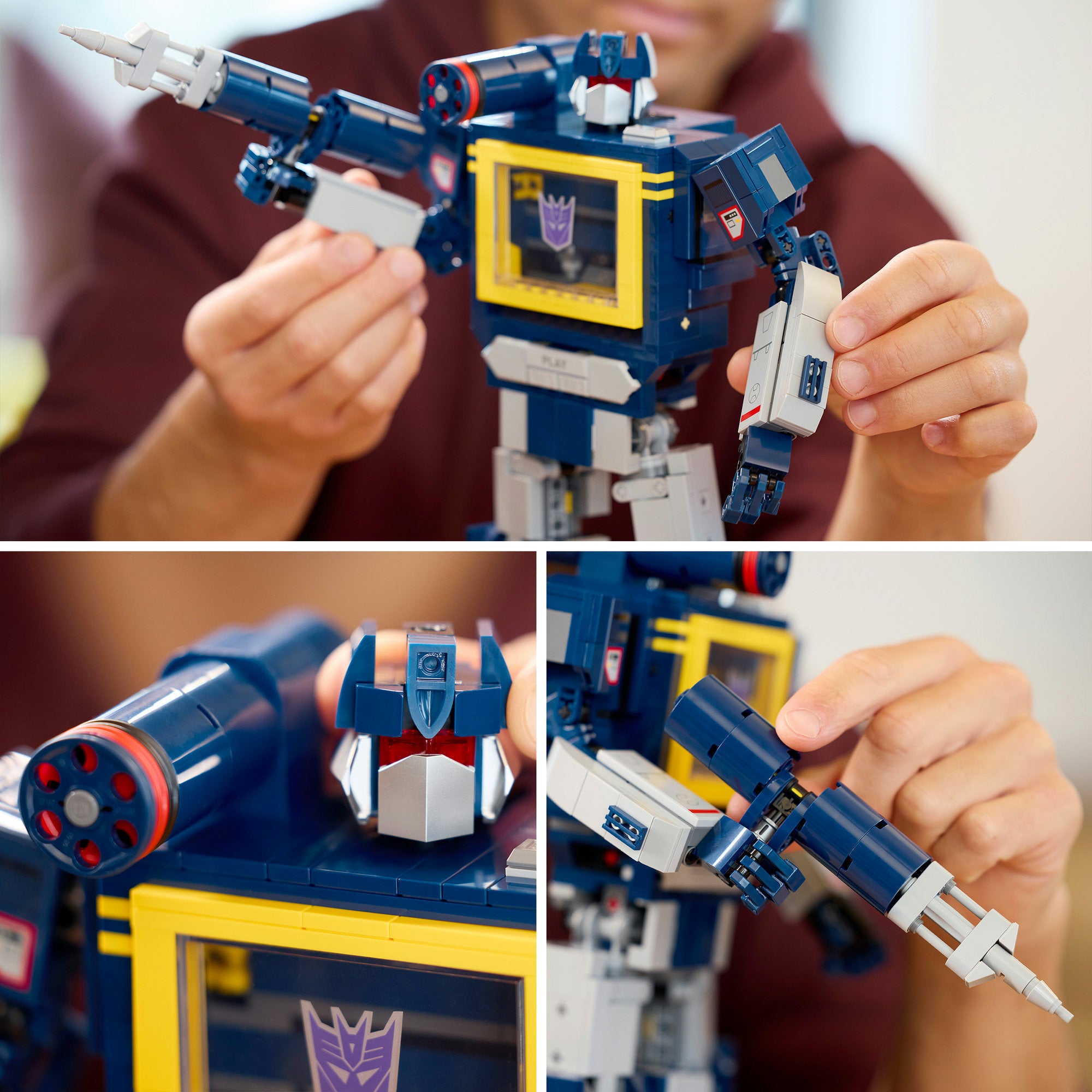 Lego icons - transformers: soundwave constructiespeelgoed (10358)