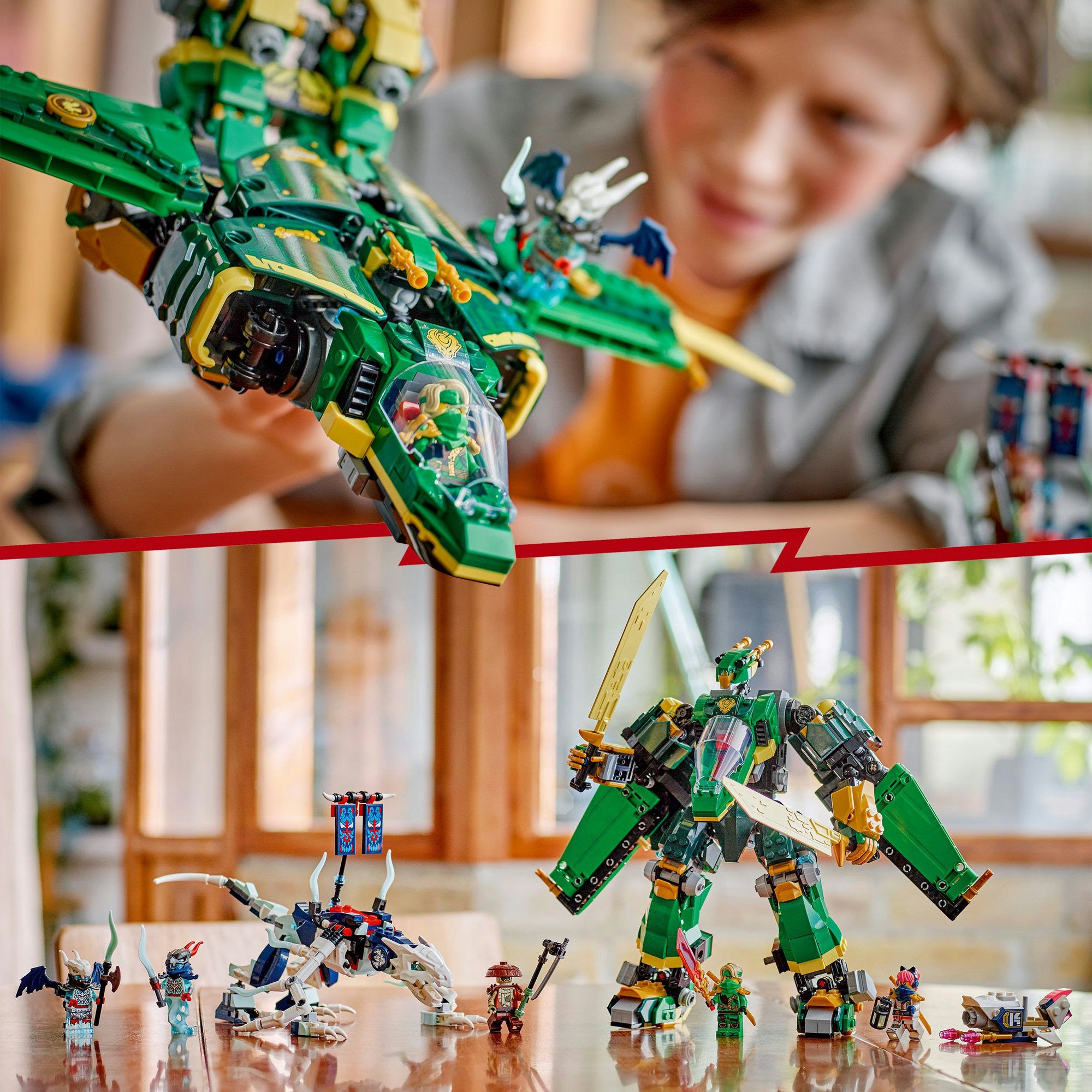 Lego 71845 Ninjago Lloyds vliegtuigmecha