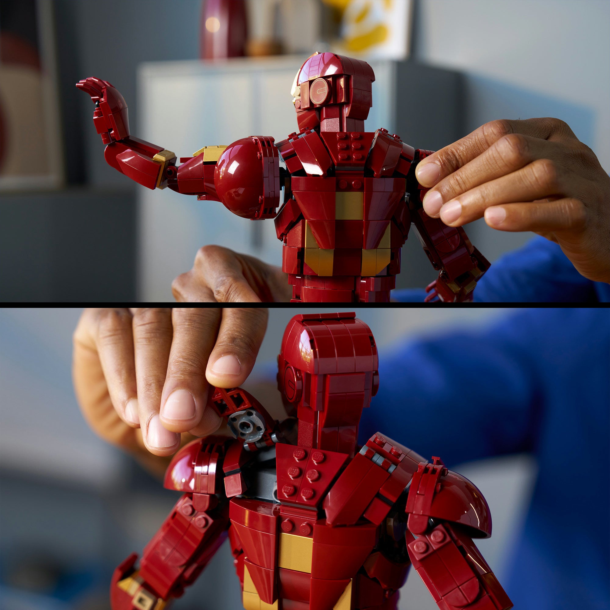 Lego super heroes 76344 marvel iron man mark 3 verzameleditie