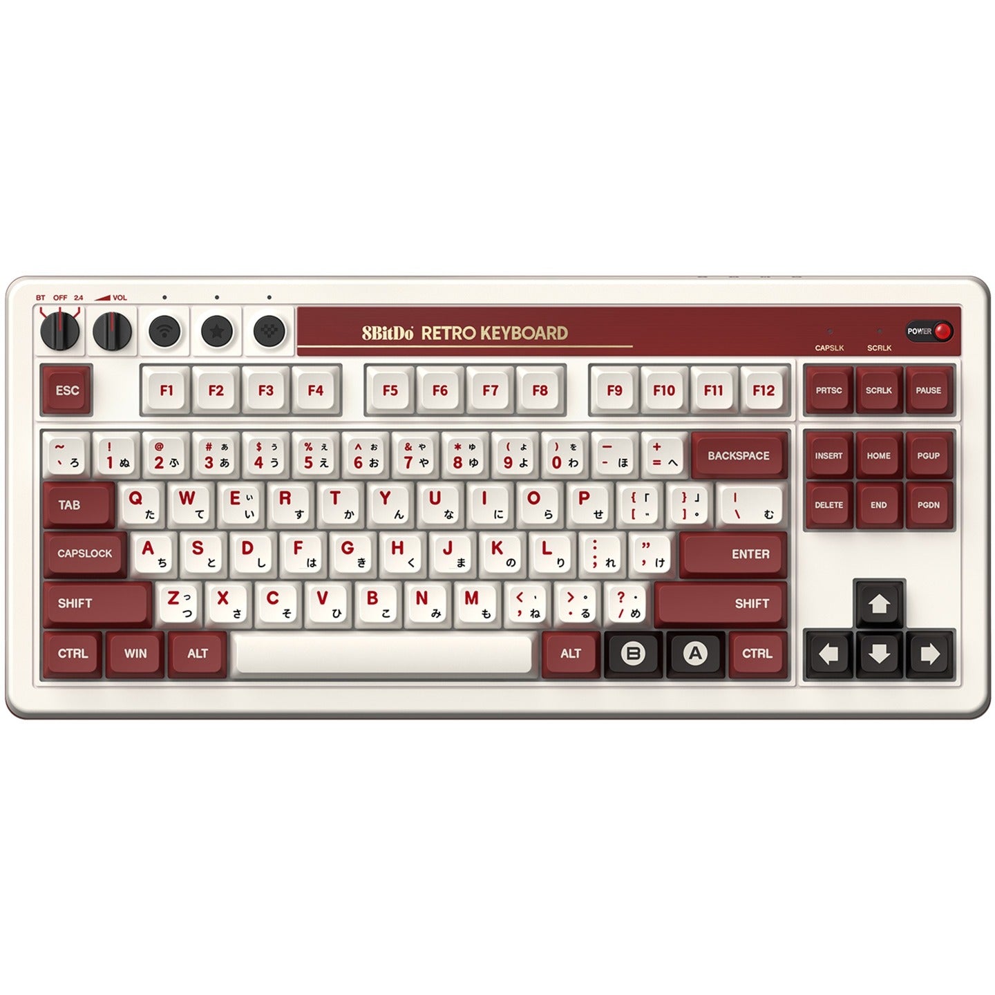8BitDo Retro Mechanisch Toetsenbord Fami Edition