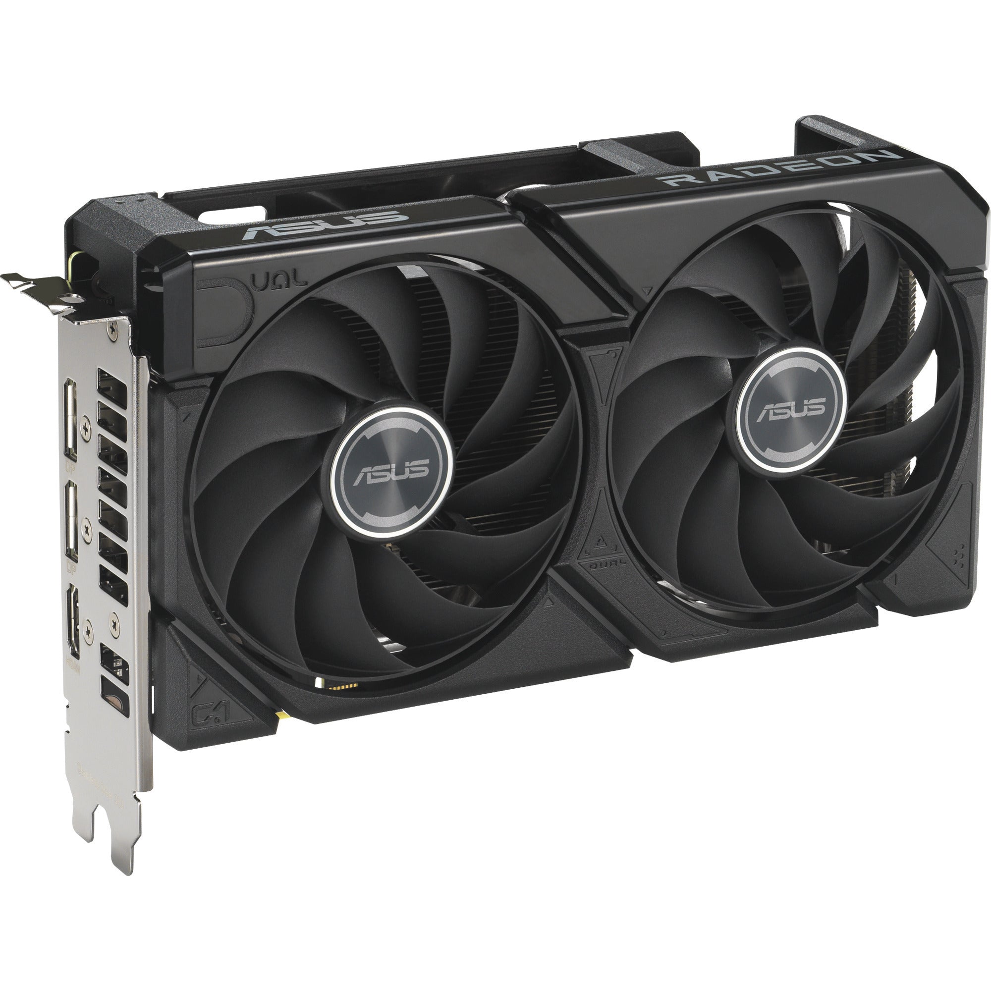 Asus dual radeon rx 9060 xt 16gb grafische kaart (zwart, 2x displayport, 1x hdmi)