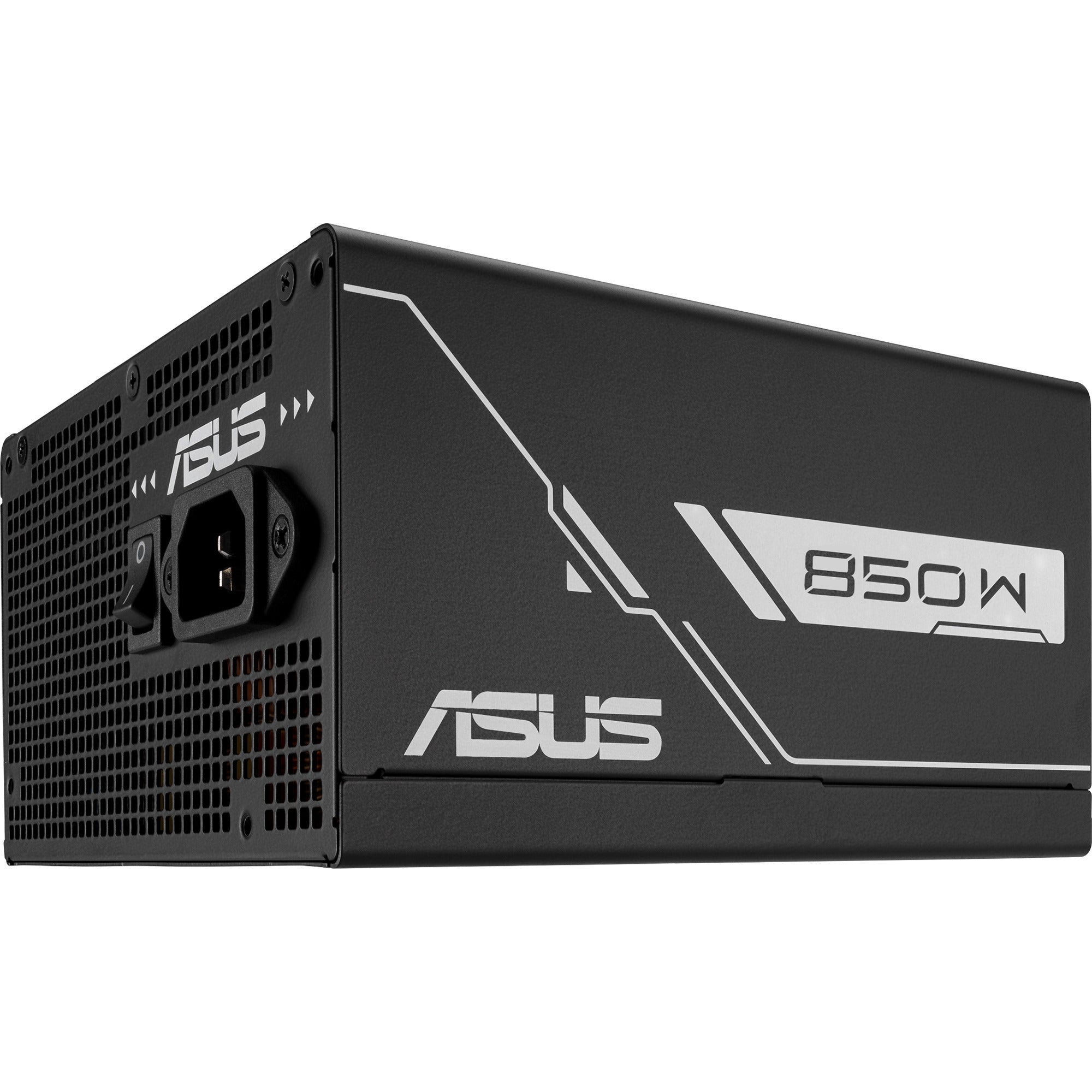 Asus prime gold black edition modulaire 850 watt voeding (zwart, 1x 12v-2x6, 3x pcie)