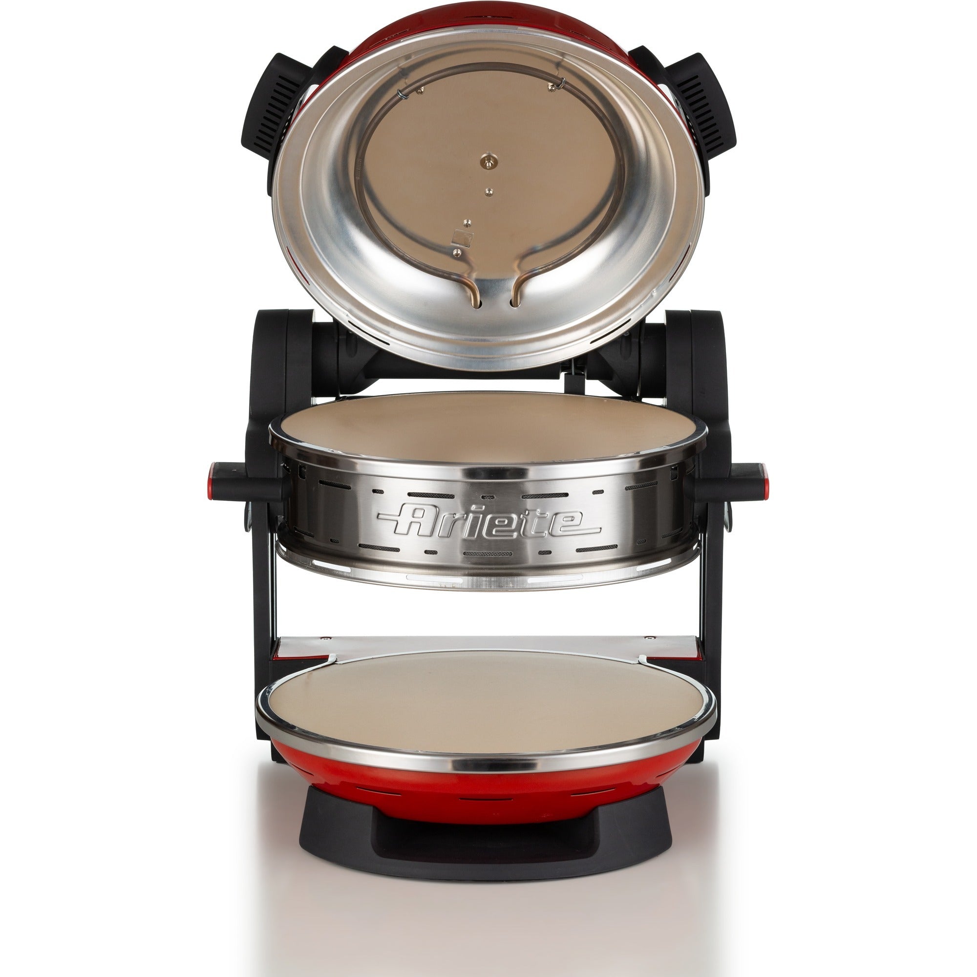 Ariete dubbele pizzaoven 0927 00 (rood)
