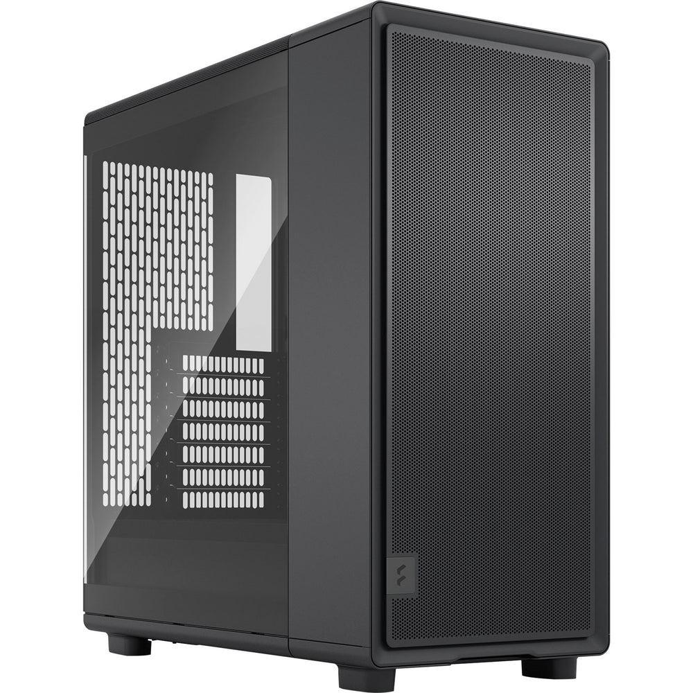 Fractal design epoch midi tower behuizing (zwart | 2x usb-a | 1x usb-c | tempered glass)