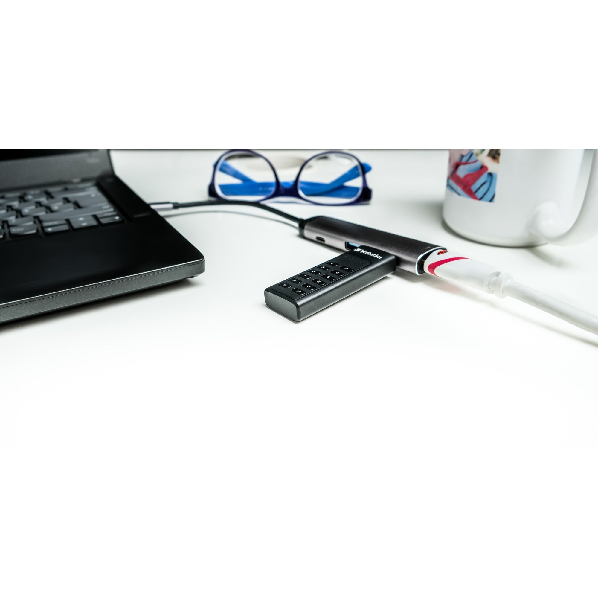Verbatim Verbatim USB 3.2 Gen 1 multipoort hub, USB-C > 2x USB-A + US