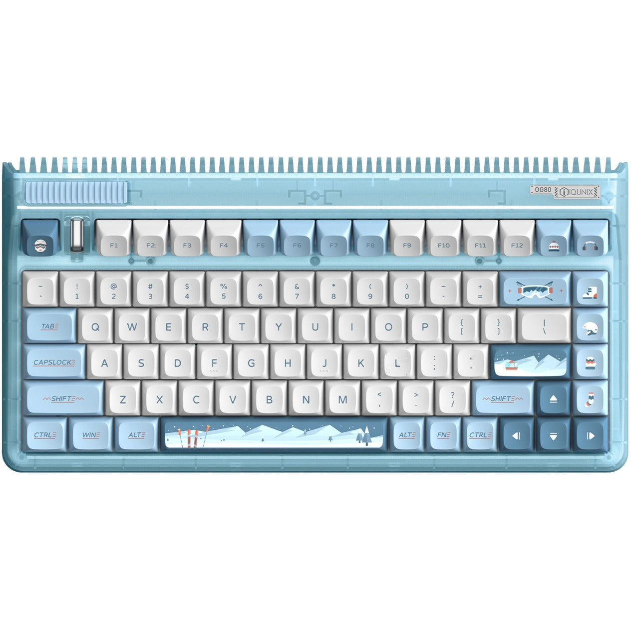 Iqunix OG80 Wintertide Draadloos Mechanisch Toetsenbord