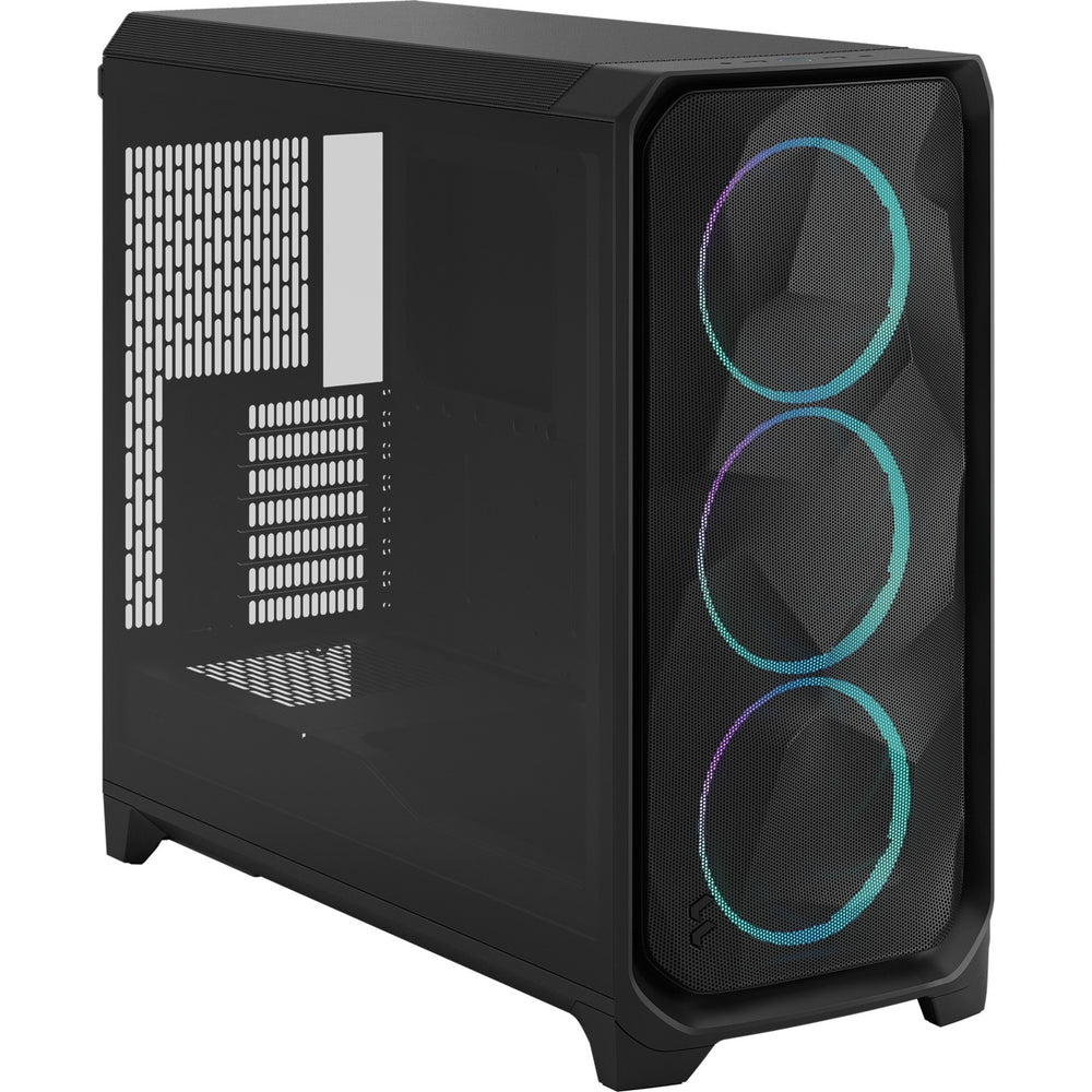 Fractal design meshify 3 xl rgb big tower behuizing (zwart | 2x usb-a | 1x usb-c | rgb | tempered glass)