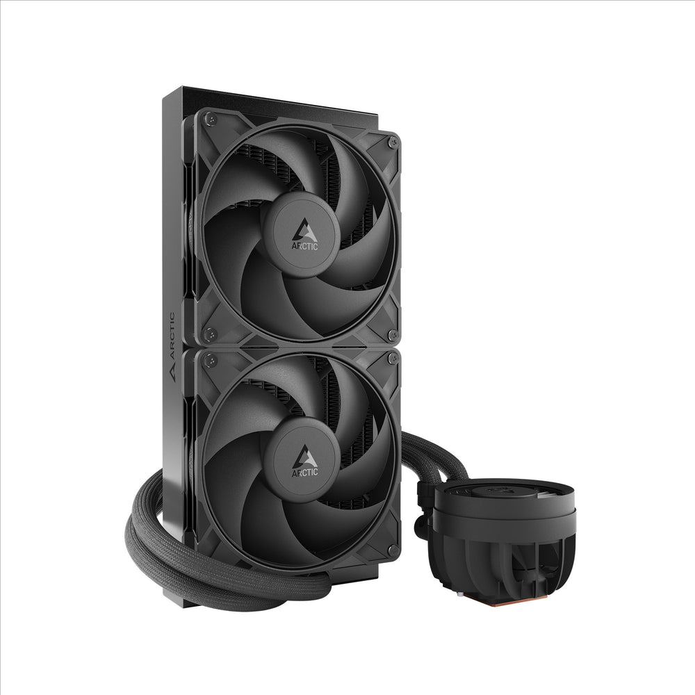 Arctic liquid freezer iii pro 280 waterkoeling (zwart, 4-pins pwm fan-connector)
