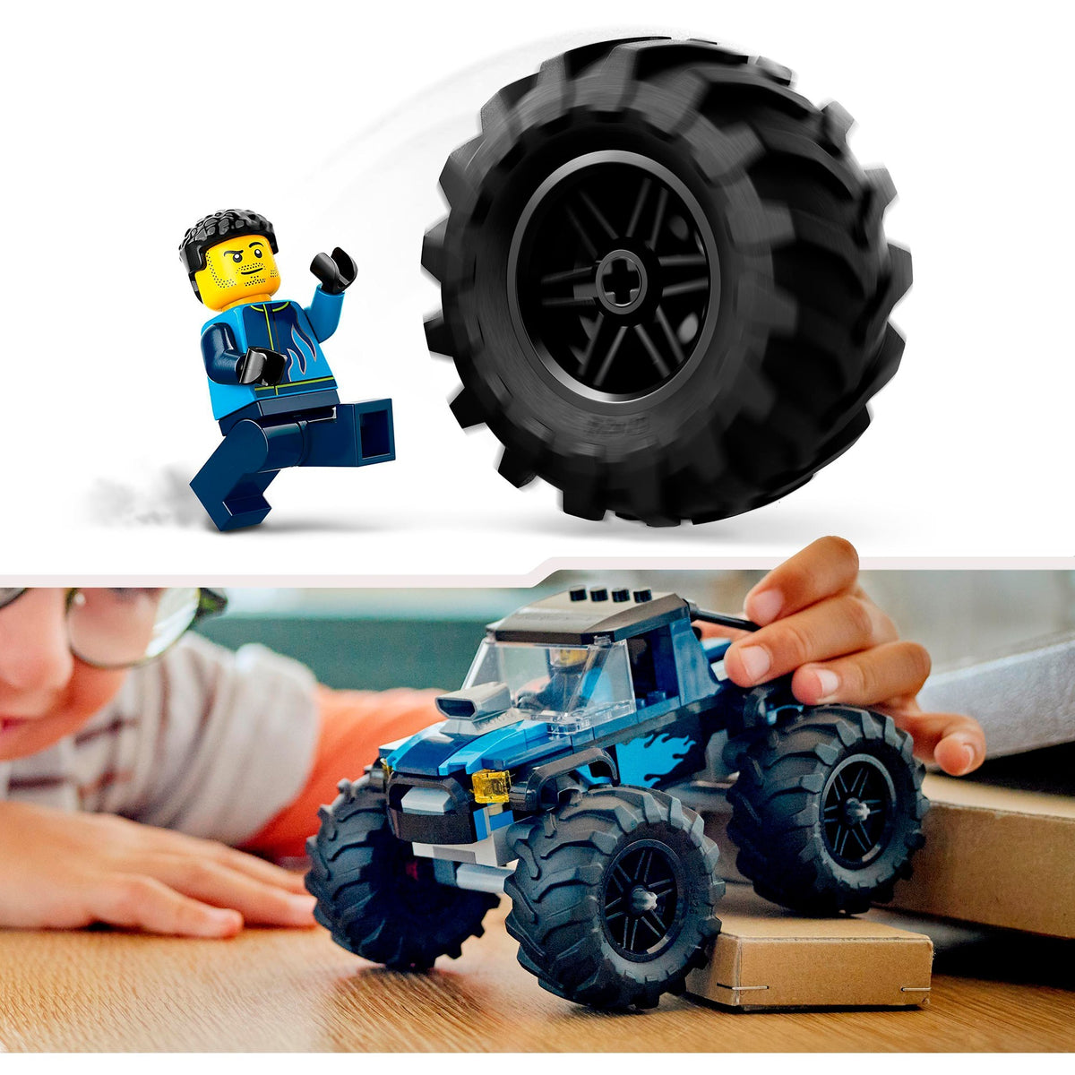 Lego City 60402 Blue Monster Truck