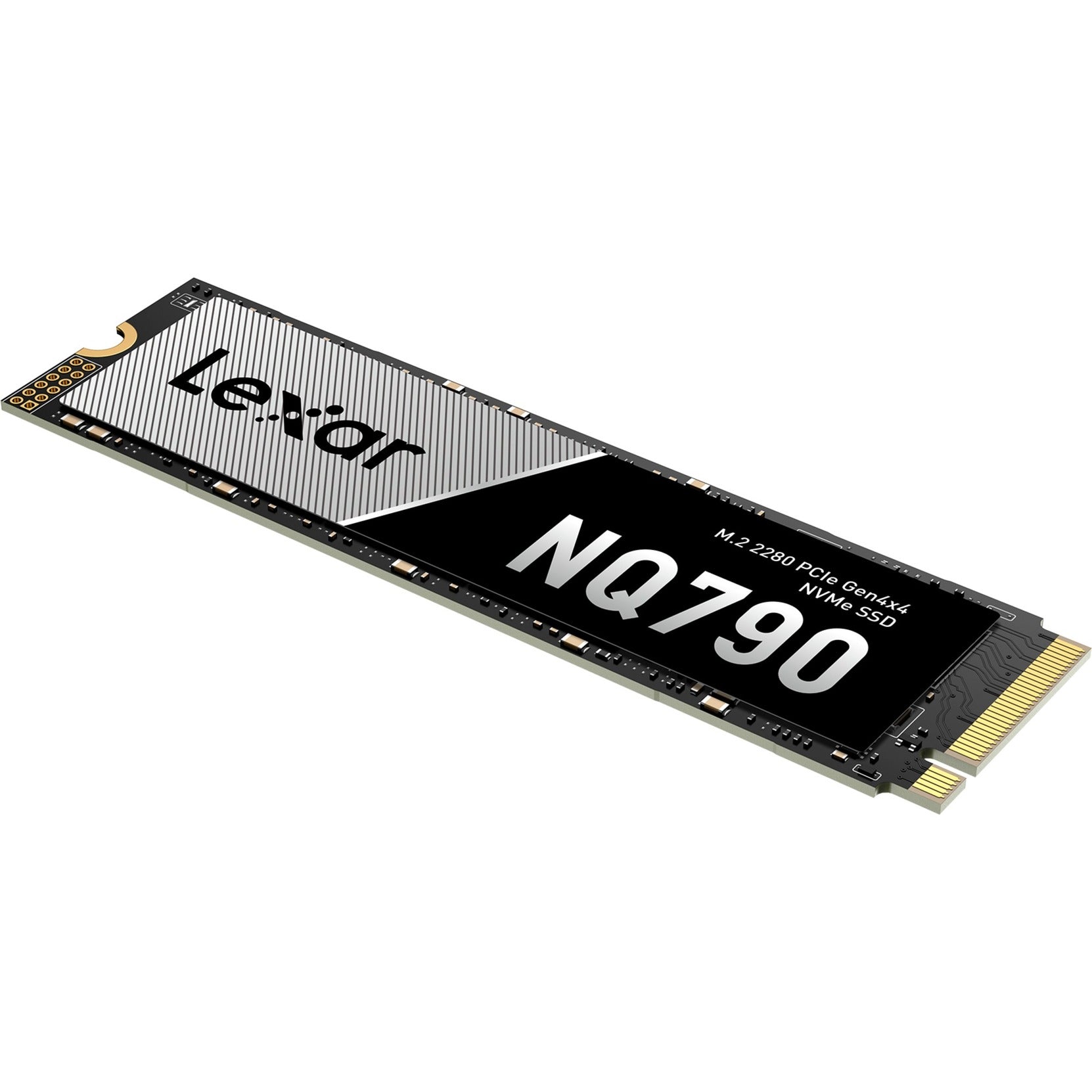 Lexar nq790 4 tb ssd (zwart grijs, pcie 4.0 x4, nvme 1.4, m.2 2280)