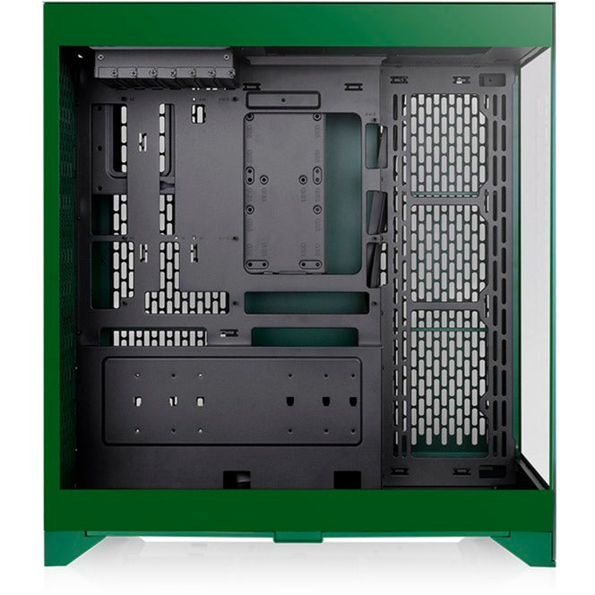 Thermaltake cte e660 mx racing green midi tower behuizing (groen | 2x usb-a | 1x usb-c | tempered glass)