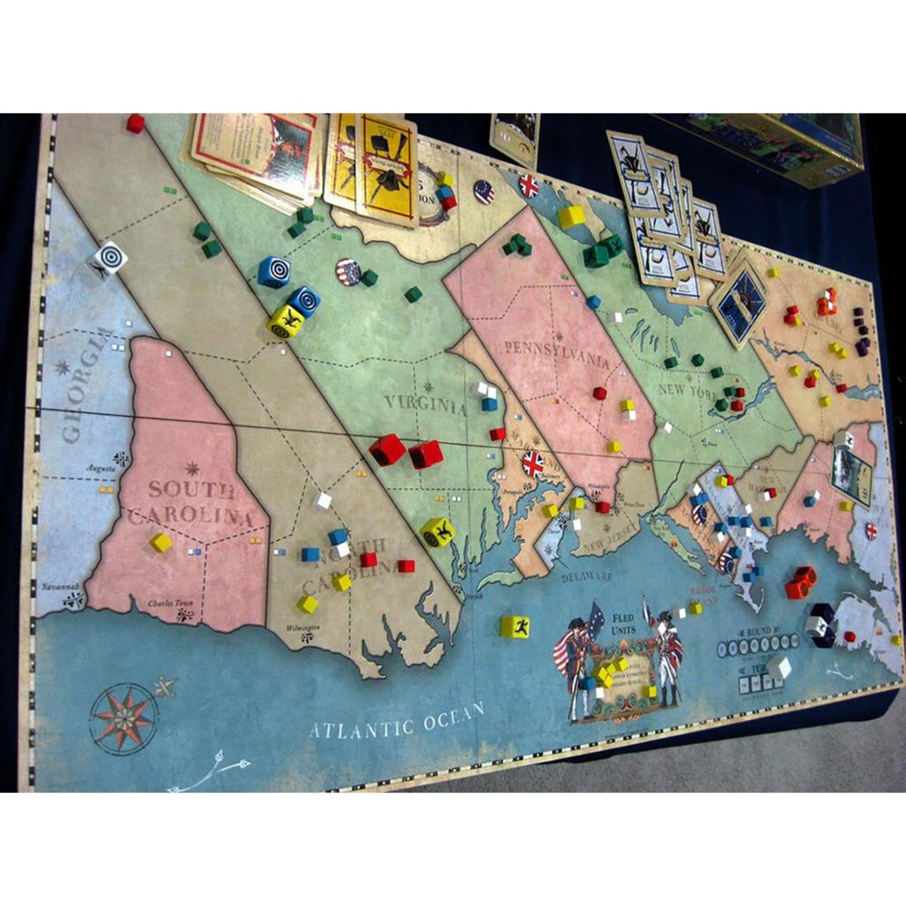 European player network 1775 rebellion: the american revolution bordspel (engels, 2 - 4 spelers, 60 - 240 minuten, vanaf 14 jaar)