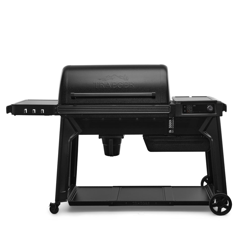 Traeger woodridge pro pellet barbecue (zwart, wifire)