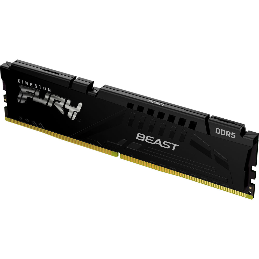 Kingston fury 32 gb ddr5-5600 werkgeheugen (zwart, kf556c40bb2-32, beast, xmp 3.0, expo)