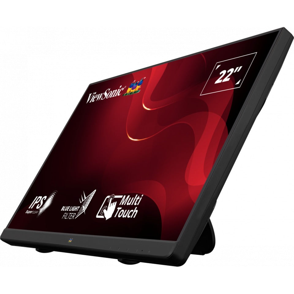 Viewsonic 10-point touch monitor td2230 22 (zwart, hdmi, displayport, vga)