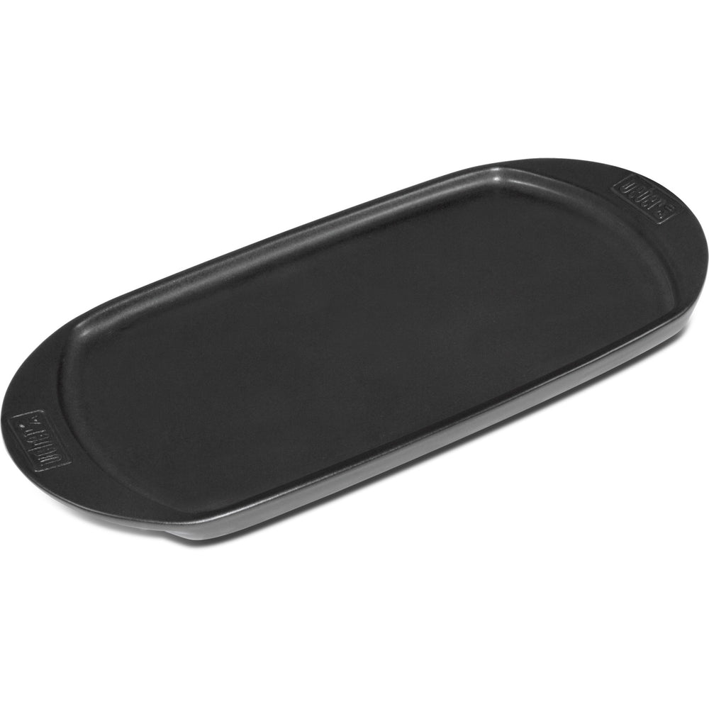 Weber bakplaat grillplaat (zwart, 40 x 22 cm)