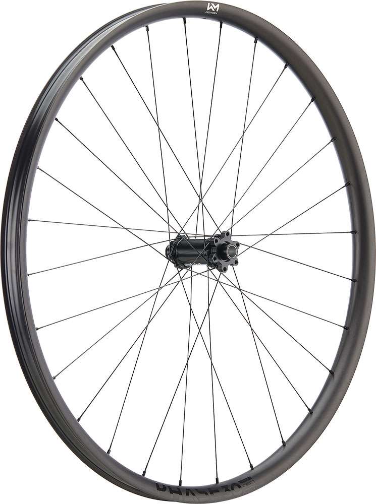 Newmen phase 30 light 27.5 6-bolt 15x110 fade carbon front wheel