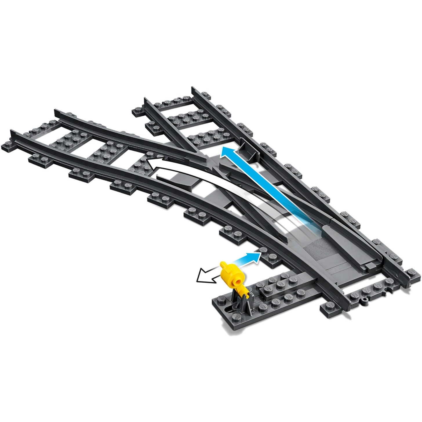 Lego city trein 60238 wisselt