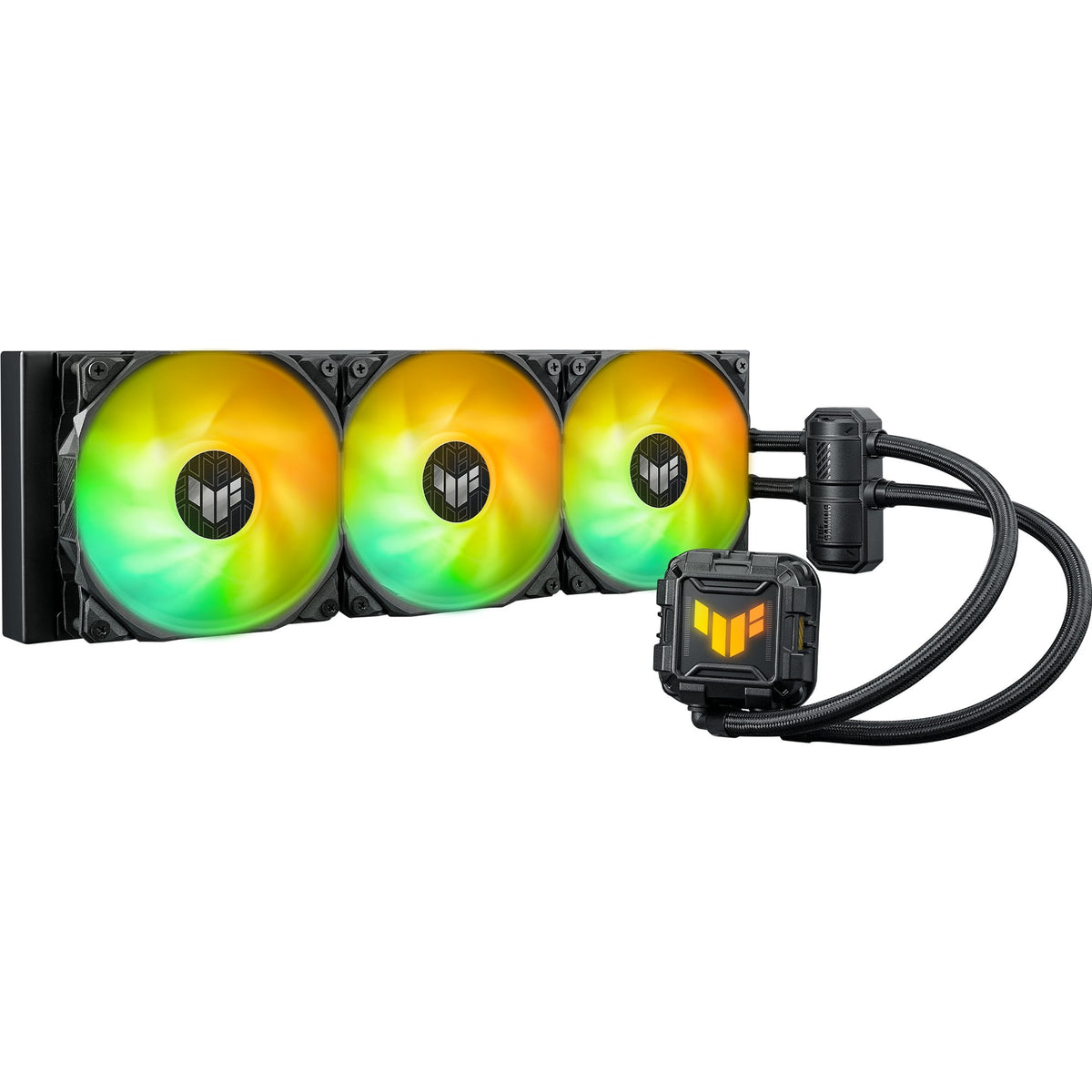 Asus TUF Gaming LC II 360 ARGB Liquid Cooler (Black, 4-pin PWM fan connector)