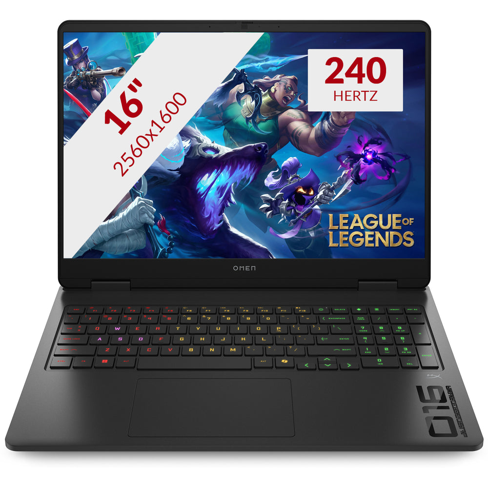 Omen 16-an0077nd (ch4m7ea) 16 gaming laptop (zwart | ultra 7 255h | rtx 5070 | 32 gb | 1 tb ssd)