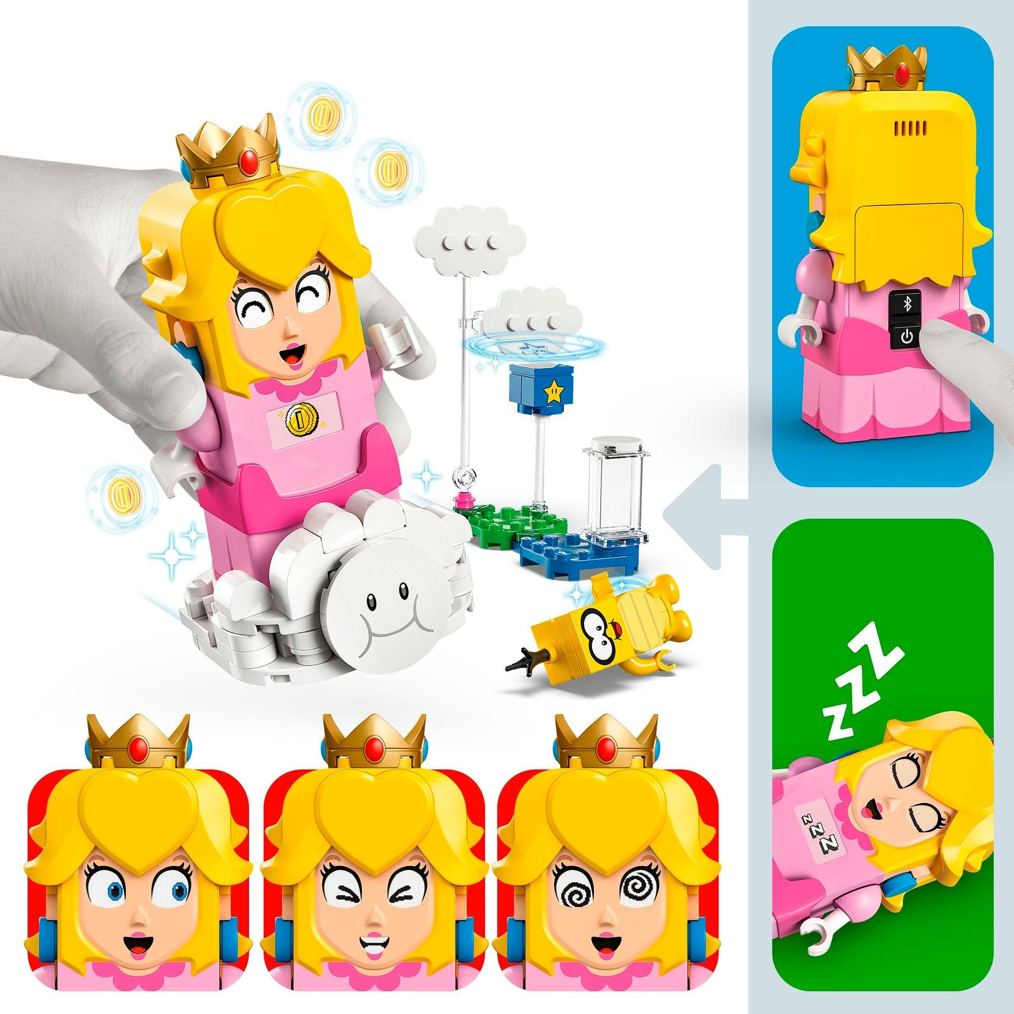 Lego super mario 71441 avonturen met interactieve perzik