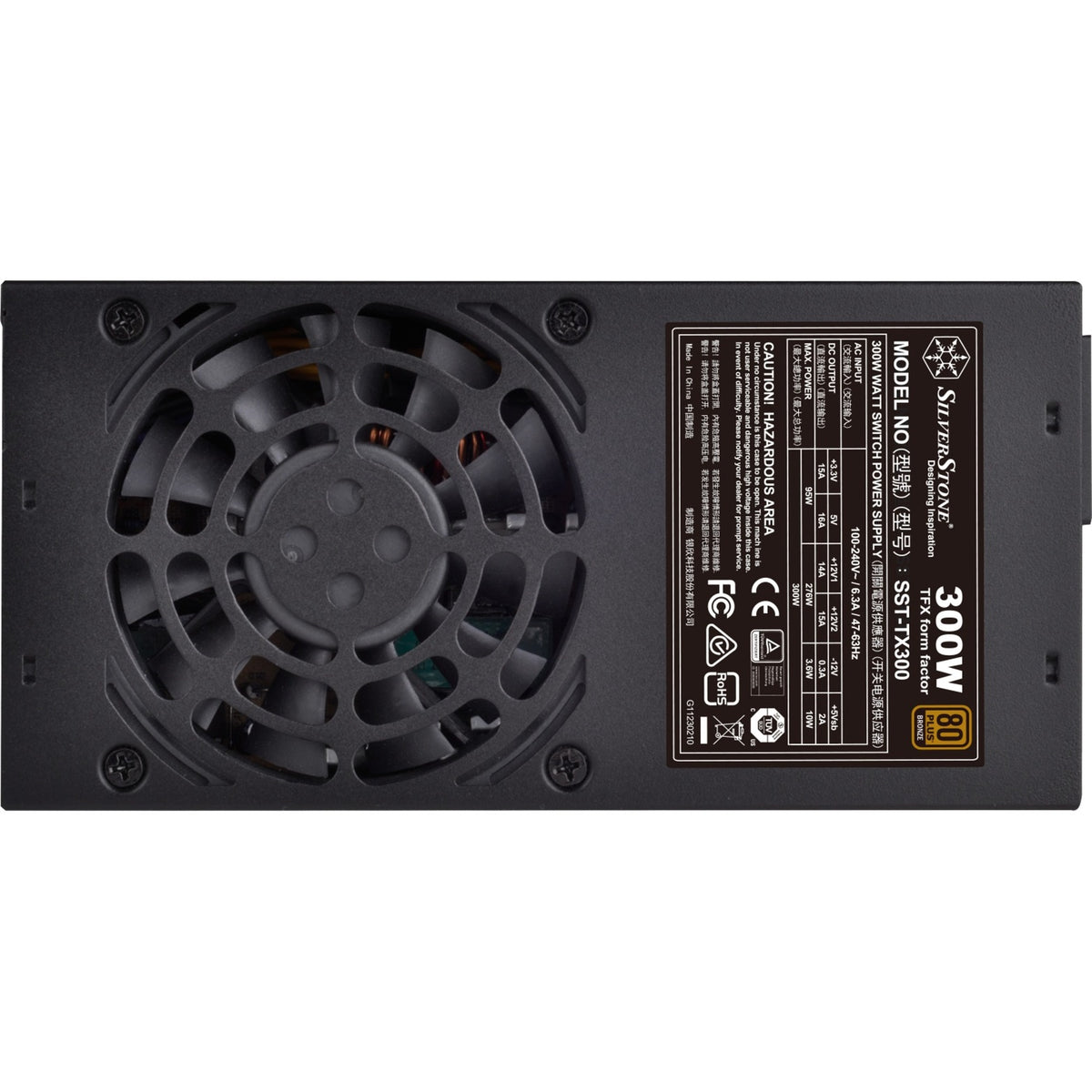 Silverstone TFX TX300 300W power supply (black)