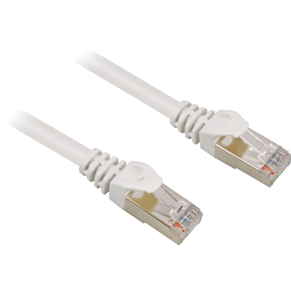 Sharkoon cat.6 netwerkkabel (wit, 1,5 meter, sftp, rj-45)