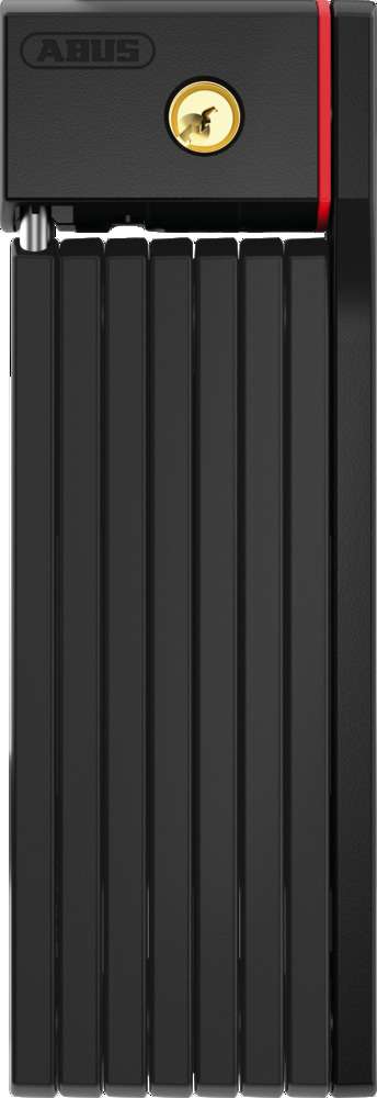 Abus Bordo Big uGrip 5700 zwart - vouwslot, 100cm, sportief